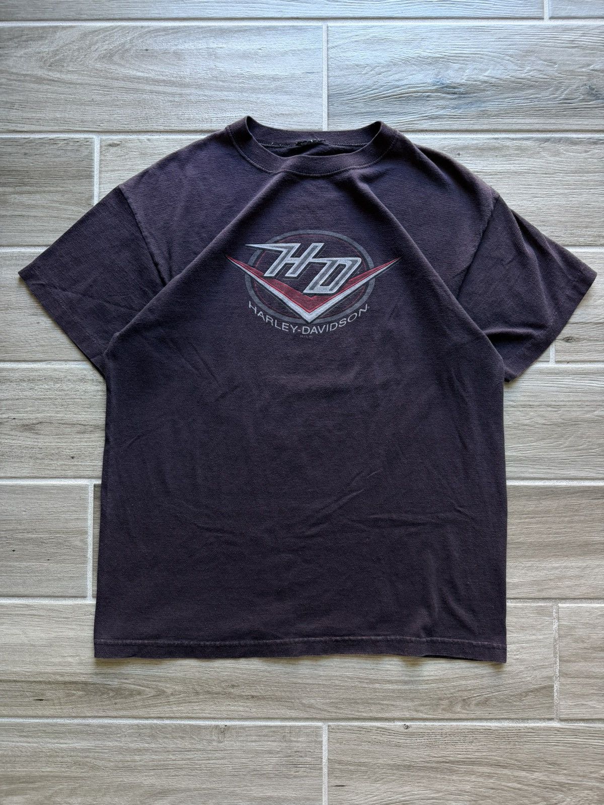 Harley Davidson Vintage 90s Harley Davidson Lancaster T-Shirt Size Large Size US L / EU 52-54 / 3 - 1 Thumbnail