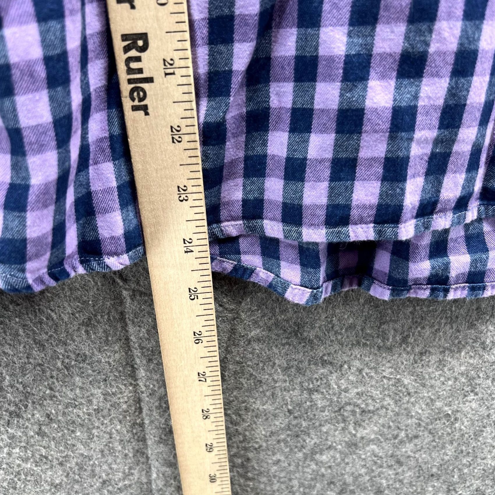 Tommy Bahama VINTAGE? No — Tommy Bahama Shirt Women Large Purple Casual Button Down Preppy Checkered Size L / US 10 / IT 46 - 7 Thumbnail