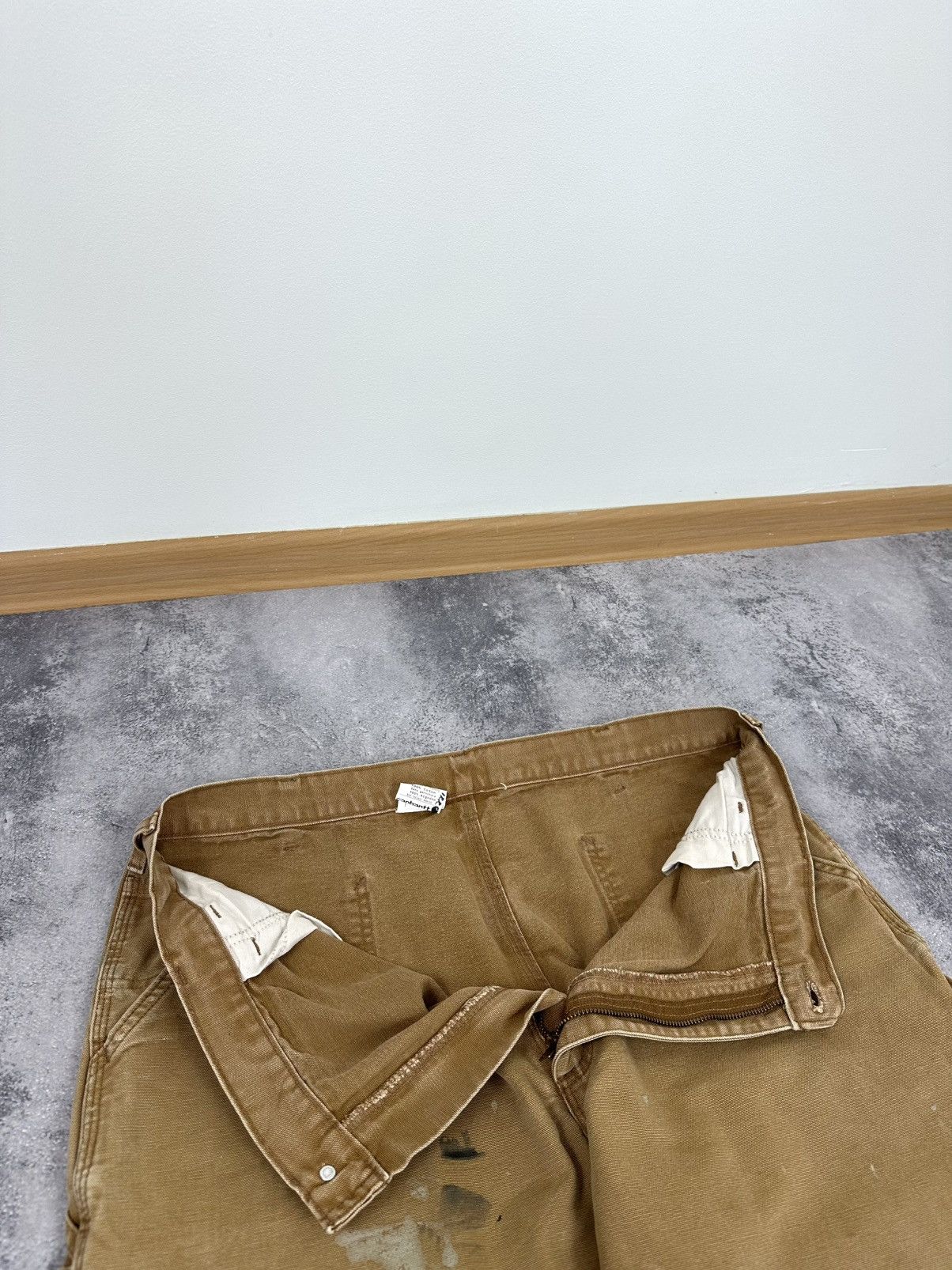 Carhartt Vintage Carhartt USA Distressed Utility Carpenter Work Pants Size US 40 / EU 56 - 15 Thumbnail