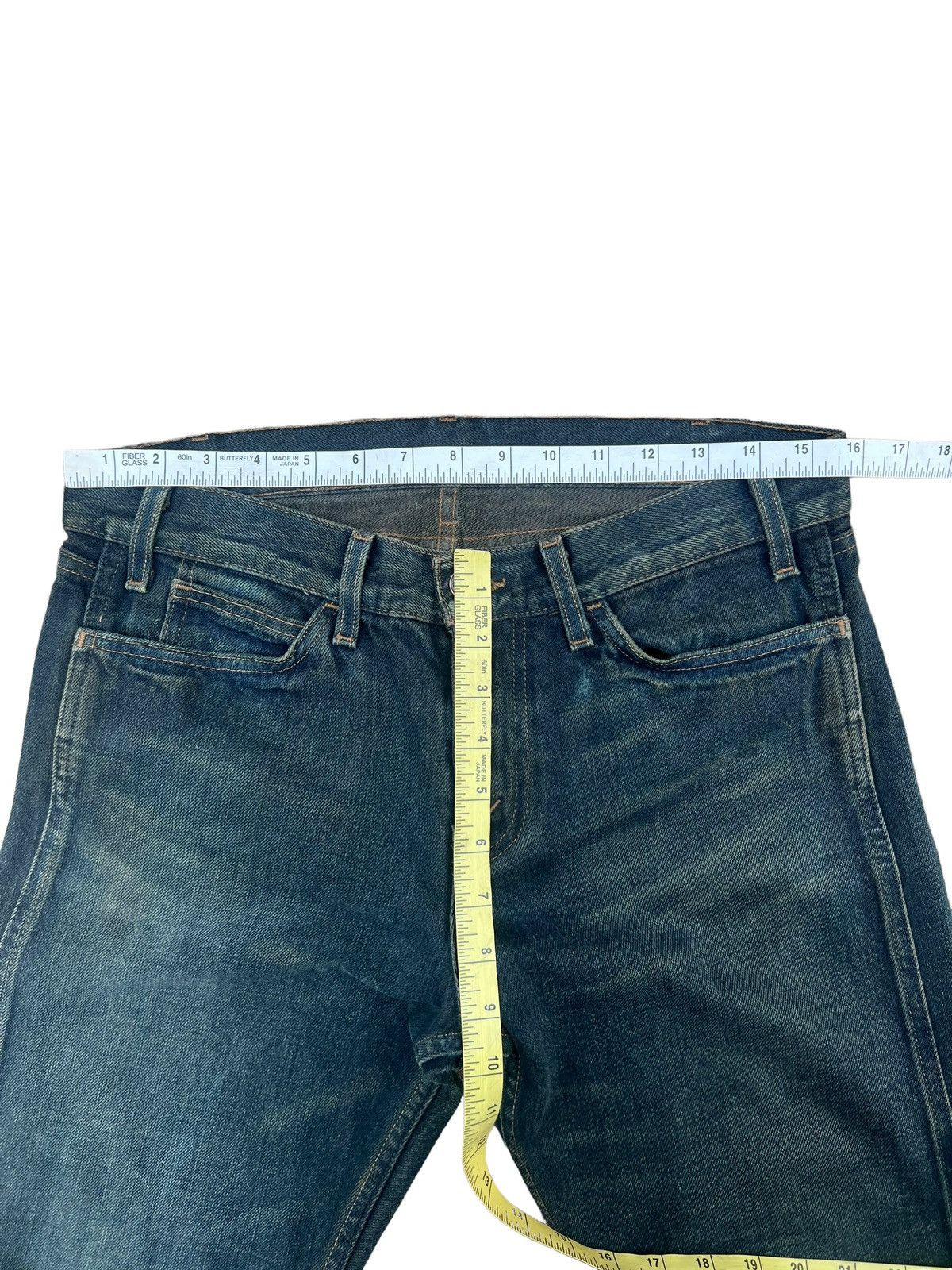 Levi's Vintage Clothing Robert Geller X Levi’s Big E Orange Tab Mud Wash Denim Jeans Size US 30 / EU 46 - 3 Thumbnail