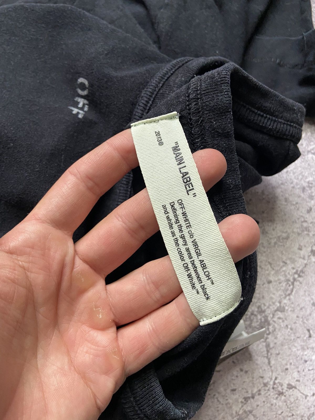 Off-White Off-White Mini Caravaggio Tee Size US M / EU 48-50 / 2 - 5 Thumbnail
