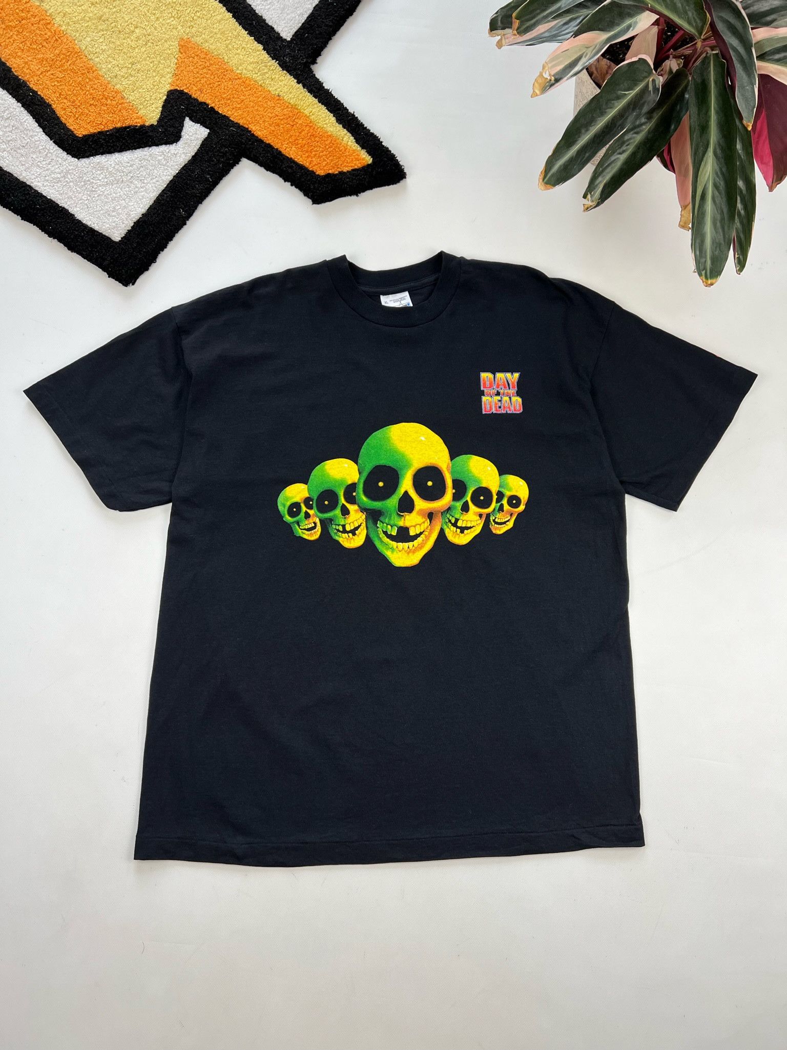 image of 2000S Day Of The Dead Horror Movie T Shirt in Black, Men's (Size XL)