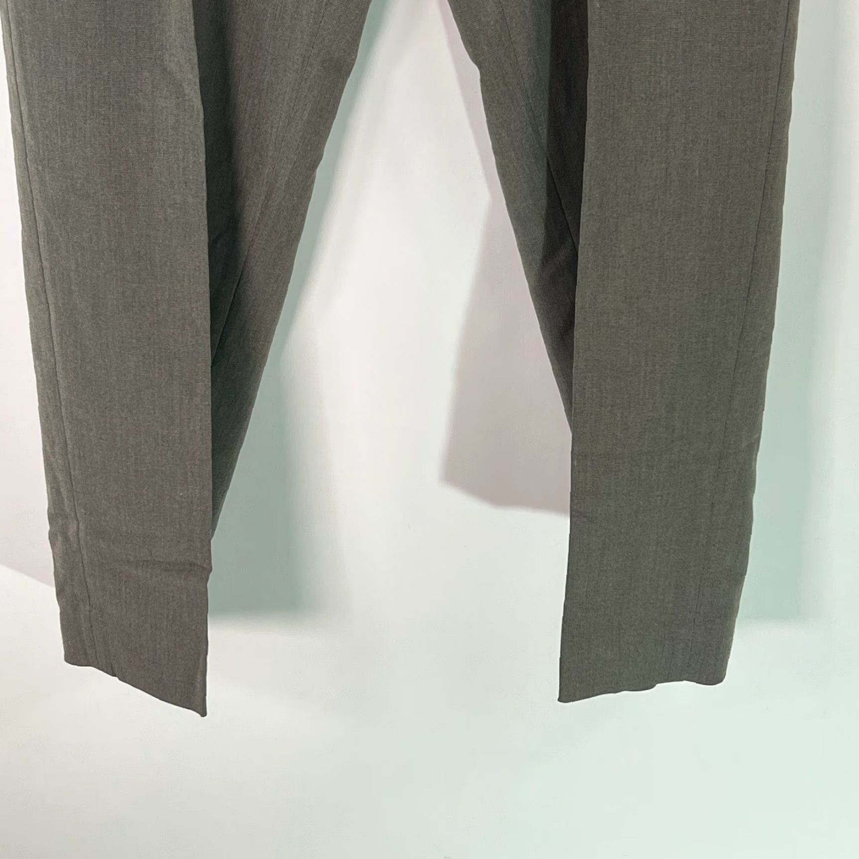 Alfani Alfani Mens Flat Front Straight Leg Stretch Casual Brown Dress Pants 33X30 Size US 33 - 7 Thumbnail