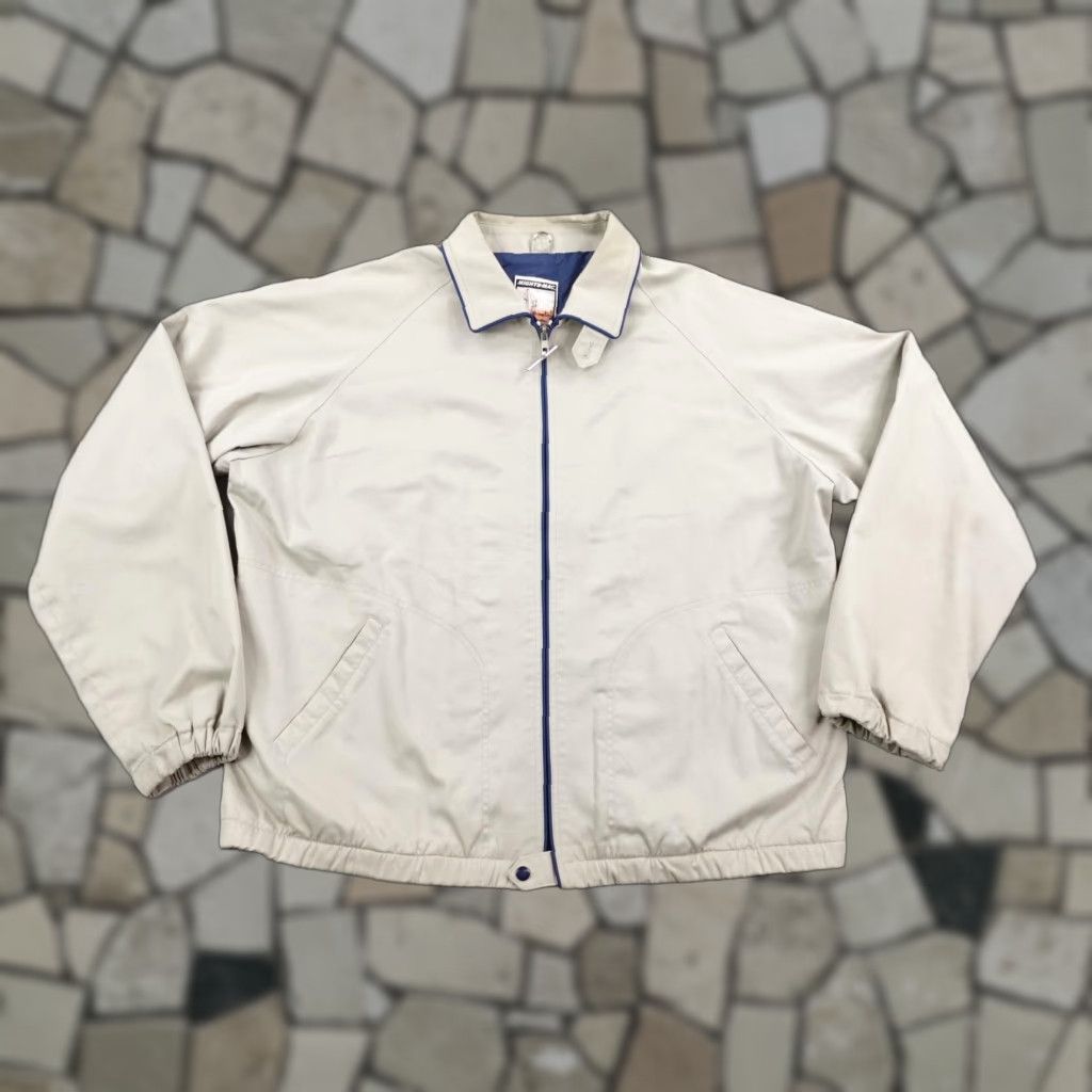 Vintage VINTAGE Mighty Mac Jacket Mens Large Beige Out O'Gloucester Deck Sailing Size US L / EU 52-54 / 3 - 1 Thumbnail
