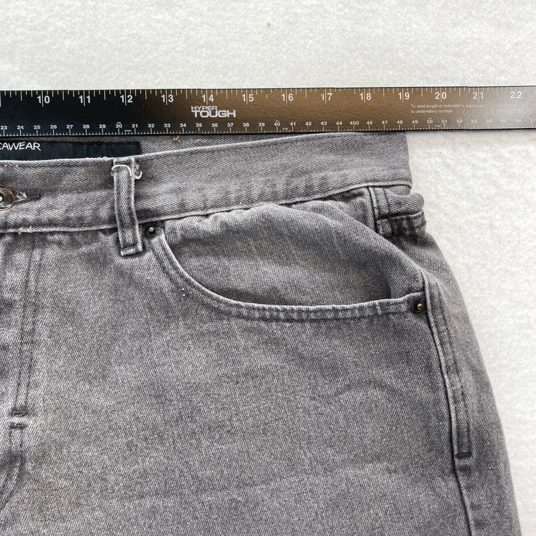 Rocawear Rocawear Jeans Mens 38x30 Classic Fit Gray Straight Leg Hip Hop Y2K Mid Rise Jeans Size US 38 / EU 54 - 5 Thumbnail