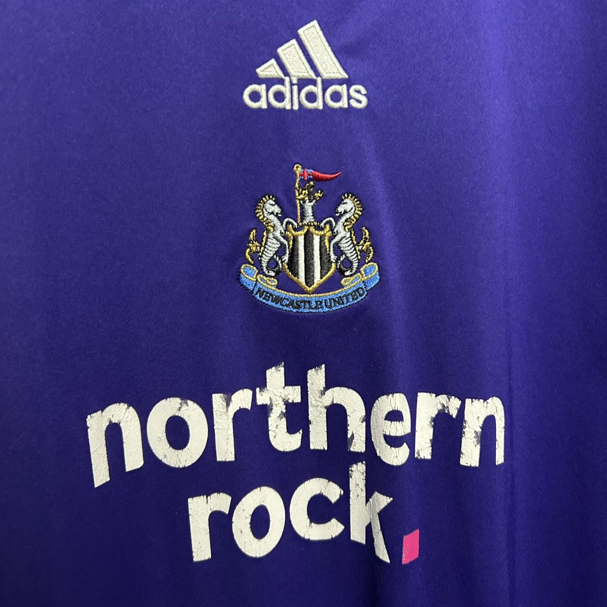 Adidas Vintage Adidas Newcastle United 2008 logo soccer jersey Size US XL / EU 56 / 4 - 3 Thumbnail