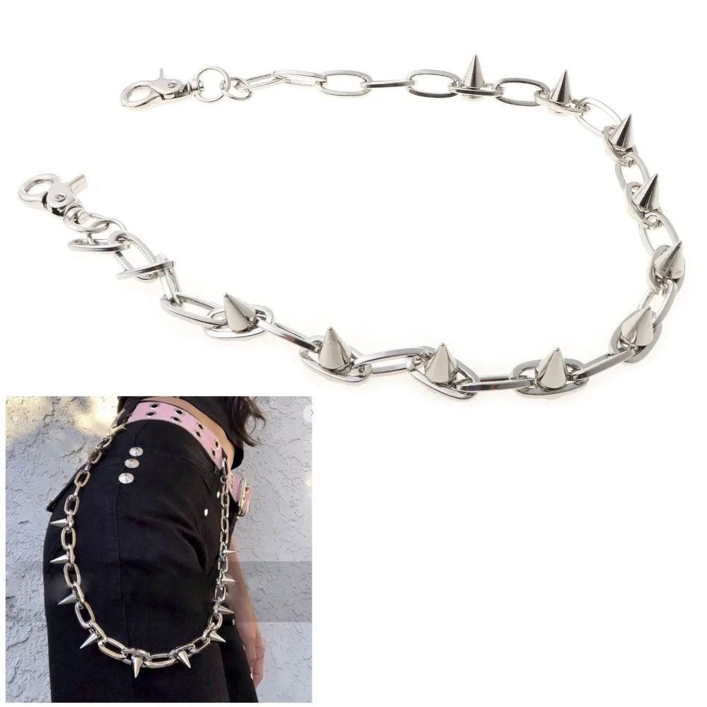 Jewelry Punk Spike Jeans Decor Pants Chain Size ONE SIZE - 3 Thumbnail