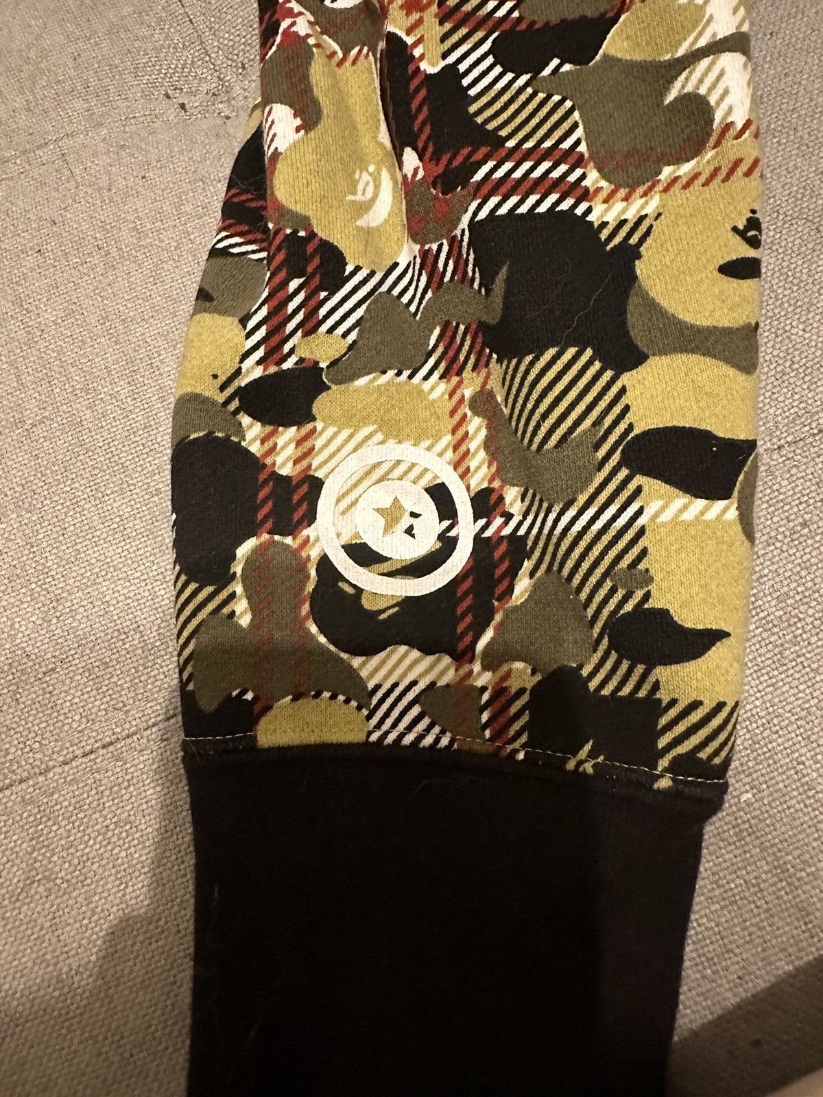 Bape Bape Check Camo Shark Full Zip Hoodie Size US M / EU 48-50 / 2 - 5 Thumbnail