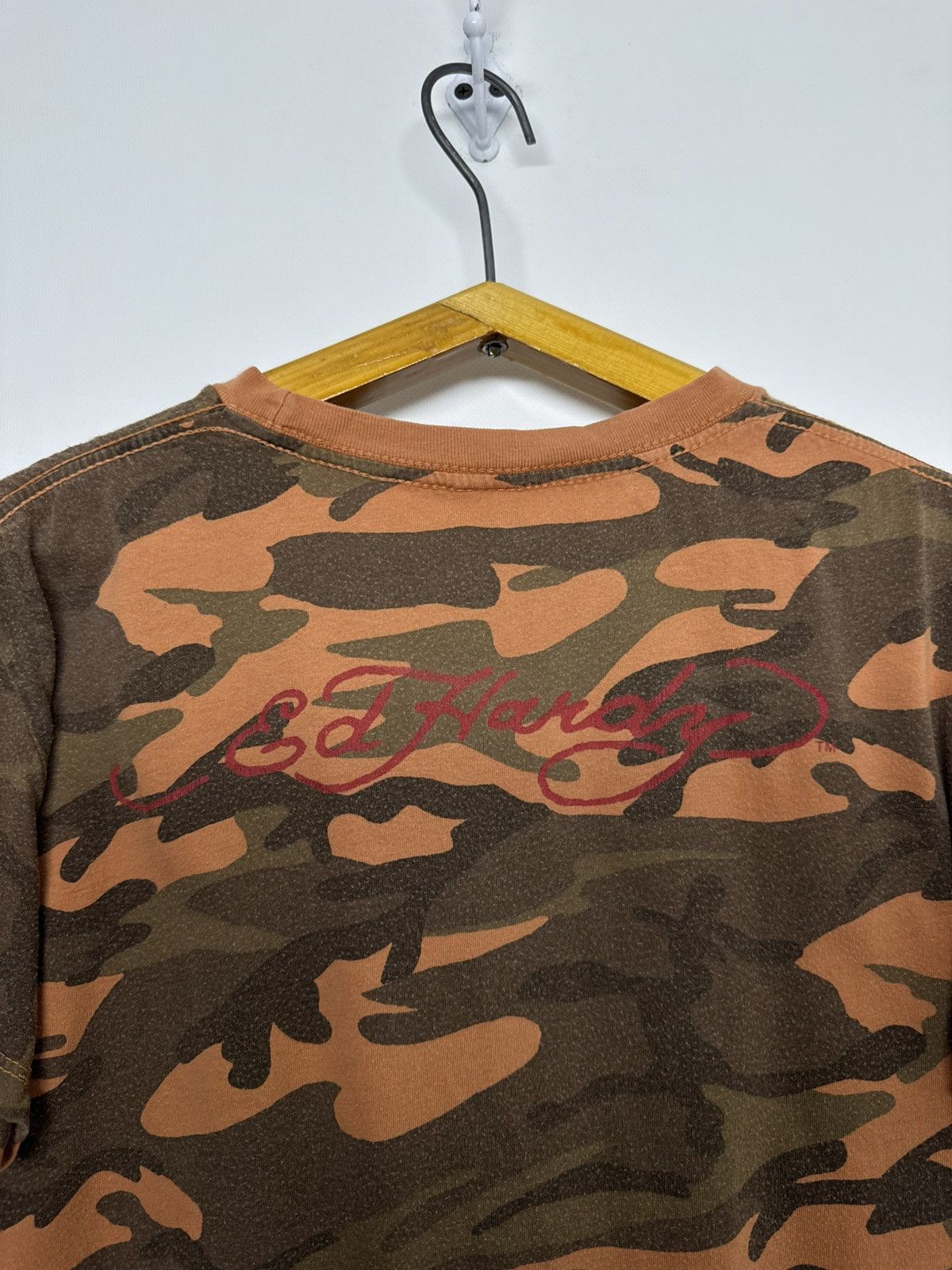 Ed Hardy Vintage Y2k Rare Ed Hardy T-Shirt 00’s Size L / US 10 / IT 46 - 4 Thumbnail