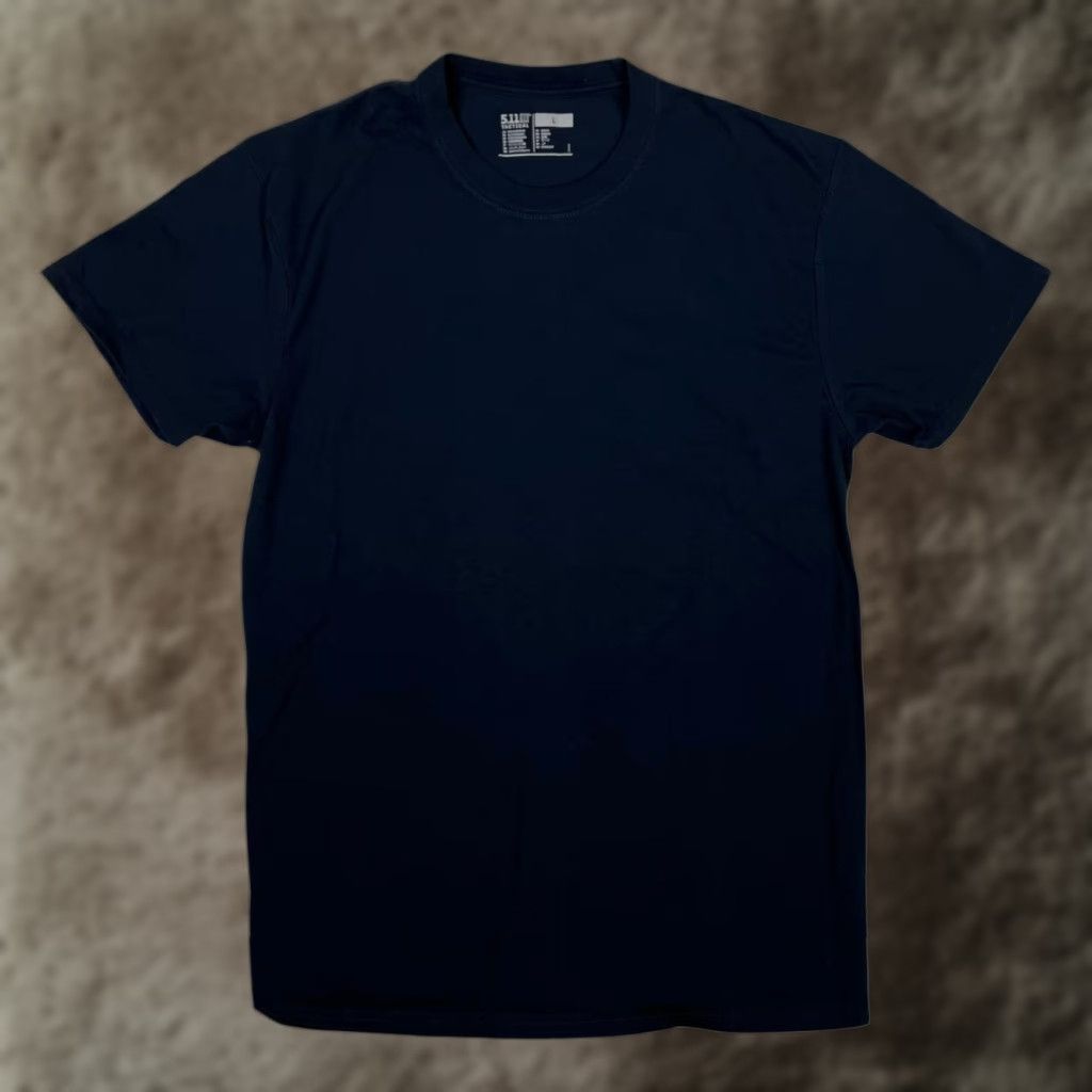 Vintage 5.11 Tactical T-Shirt Mens L Black Solid Crew Neck Short Sleeve Casual Shirt Size US L / EU 52-54 / 3 - 1 Thumbnail