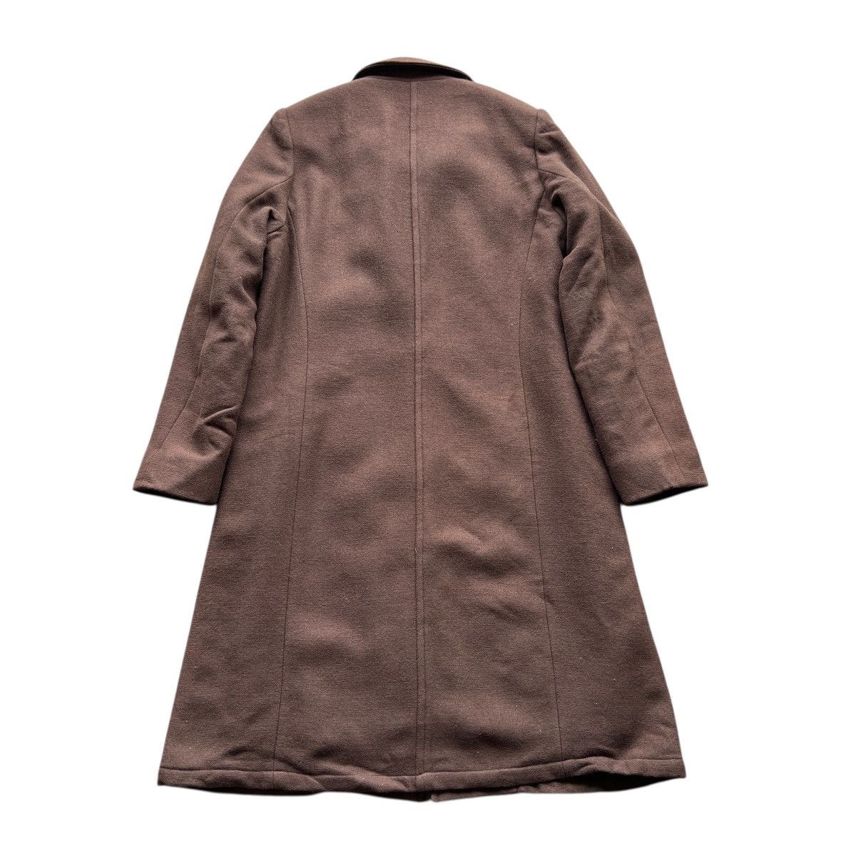Versace 🔥 RICH BROWN VERSACE JEANS COUTURE OVERCOAT MADE IN ITALY Size US S / EU 44-46 / 1 - 3 Thumbnail