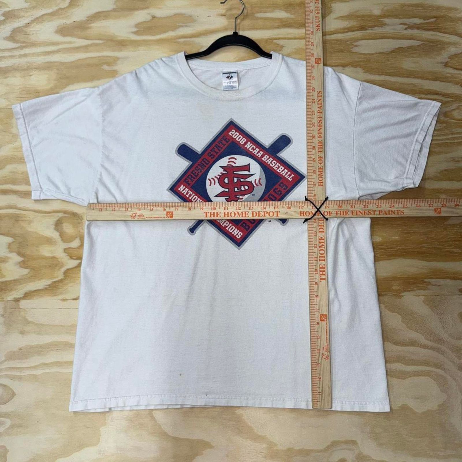 Jerzees Vintage y2k fresno state 2008 ncaa basketball college tshirt Size US XL / EU 56 / 4 - 3 Thumbnail