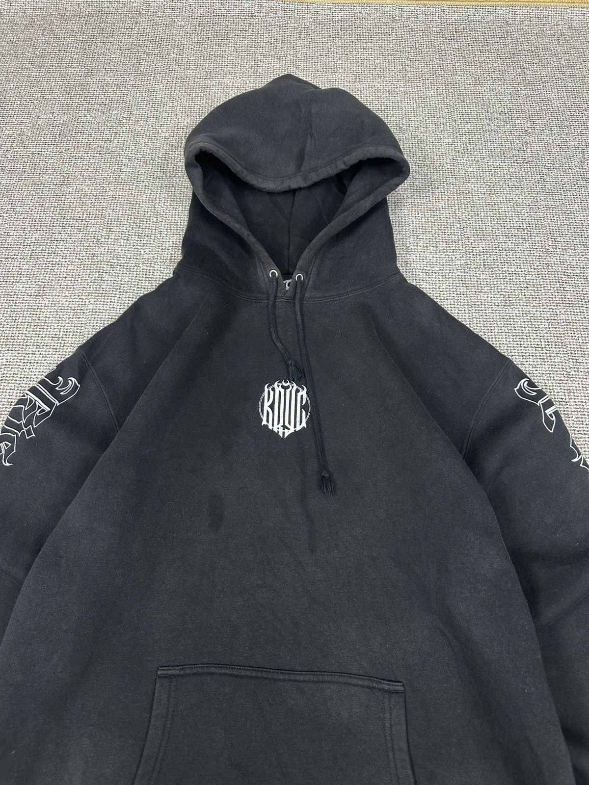 14th Addiction Kryclothing Tokyo Darkside Long Sun Faded Hoodie Z302 Size US XL / EU 56 / 4 - 7 Thumbnail