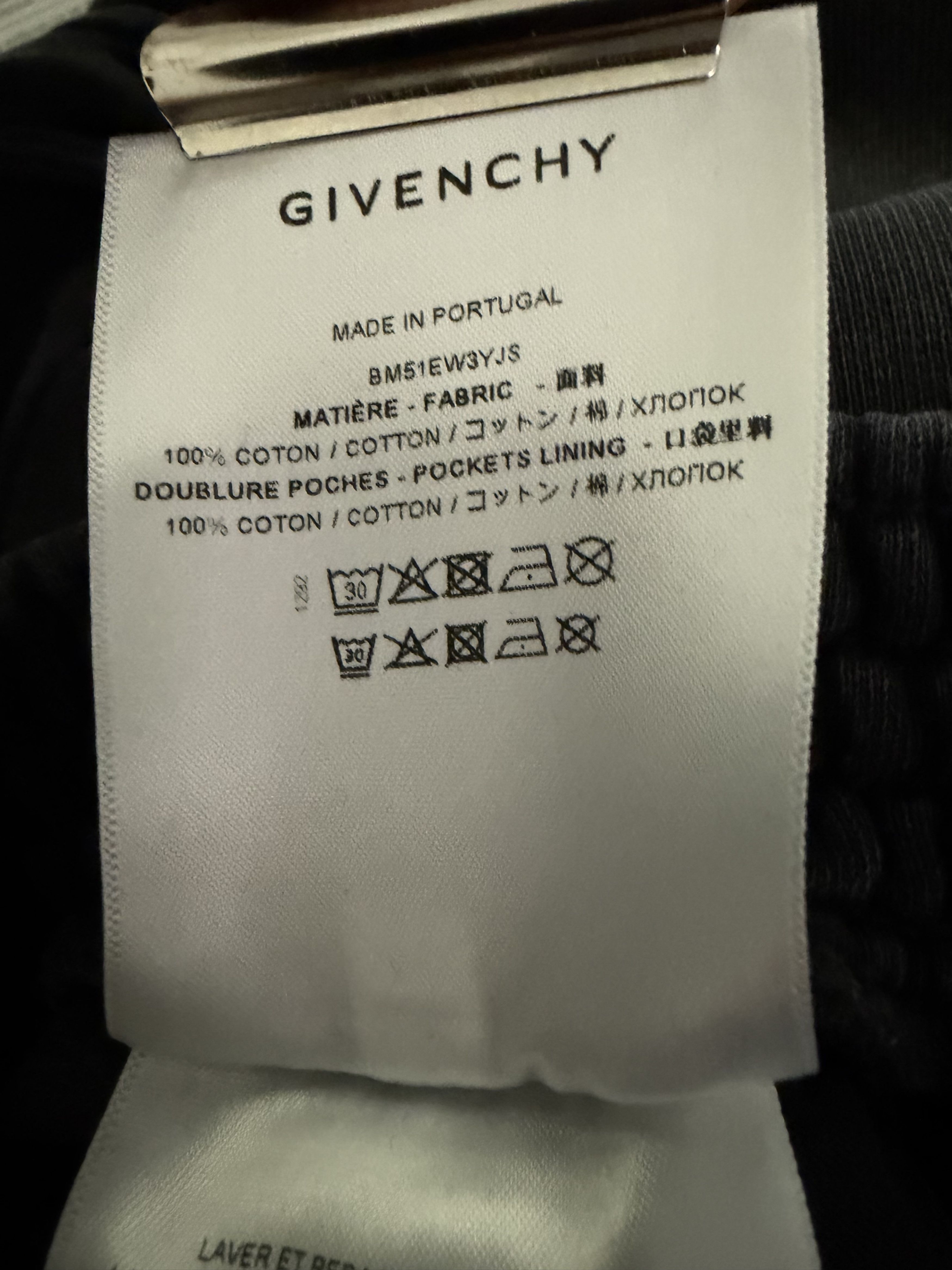 Givenchy Oversized Faded Black Carpenter Shorts Size US 30 / EU 46 - 14 Thumbnail