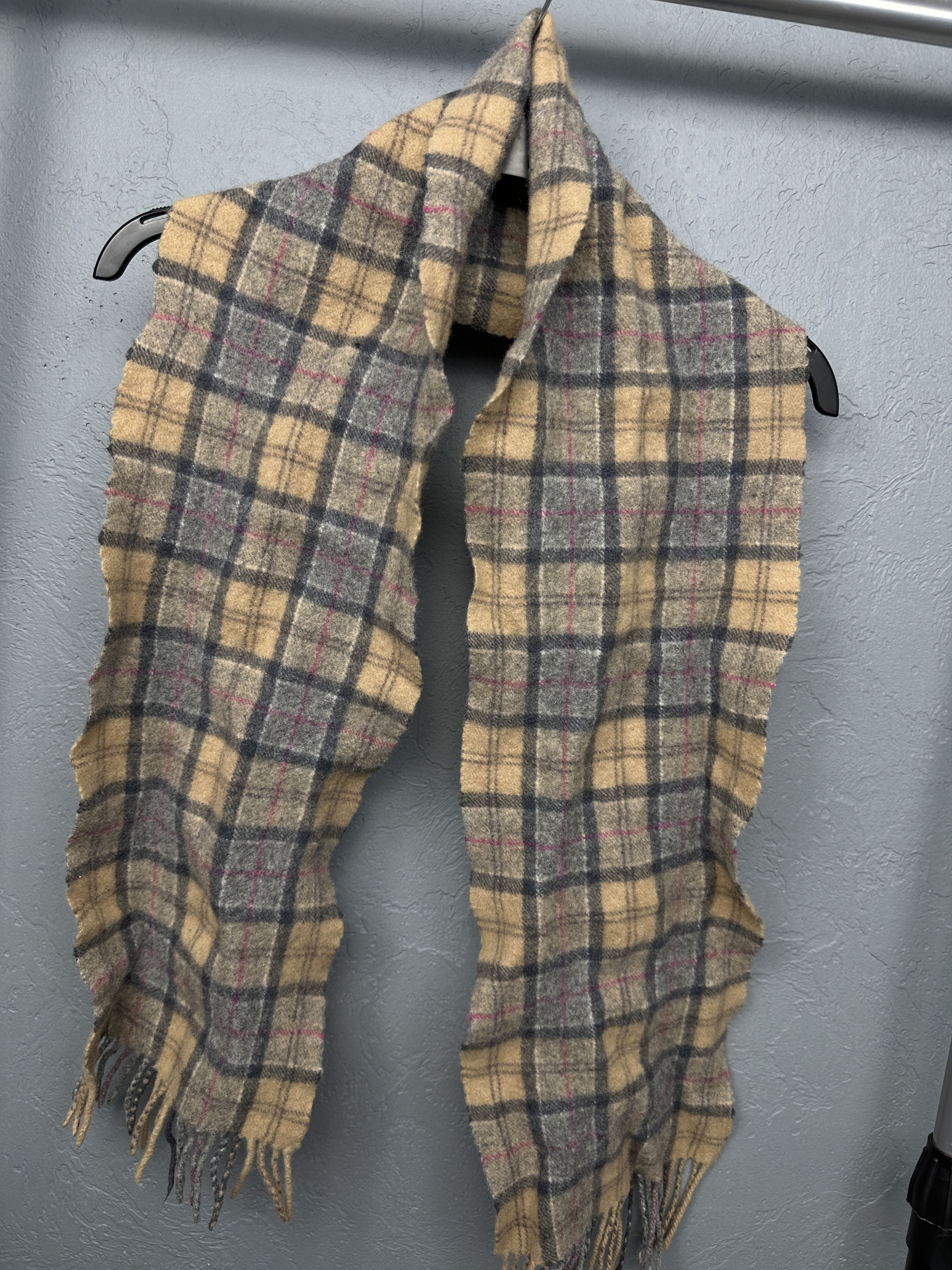 Barbour Barbour Mens Tartan Plaid Scarf Size ONE SIZE - 2 Thumbnail