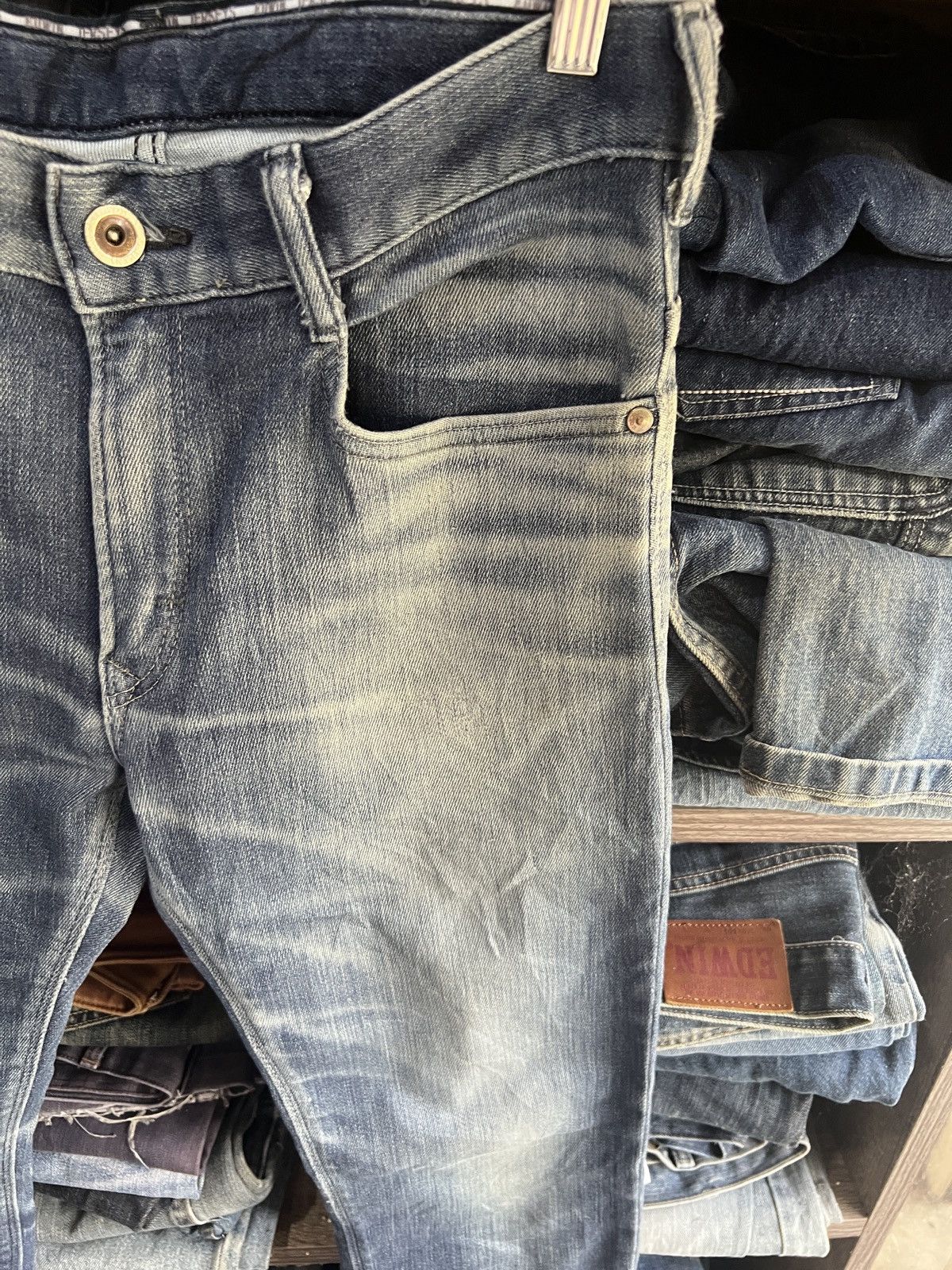 Edwin 🔥Stretchable Edwin Jerseys Flared Denim Size US 33 - 6 Thumbnail
