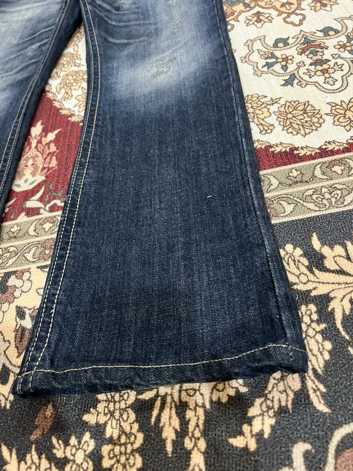 semanticdesign 💥Flare💥Vintage Semantic Designs Flare Denim Jean Size US 32 / EU 48 - 5 Thumbnail