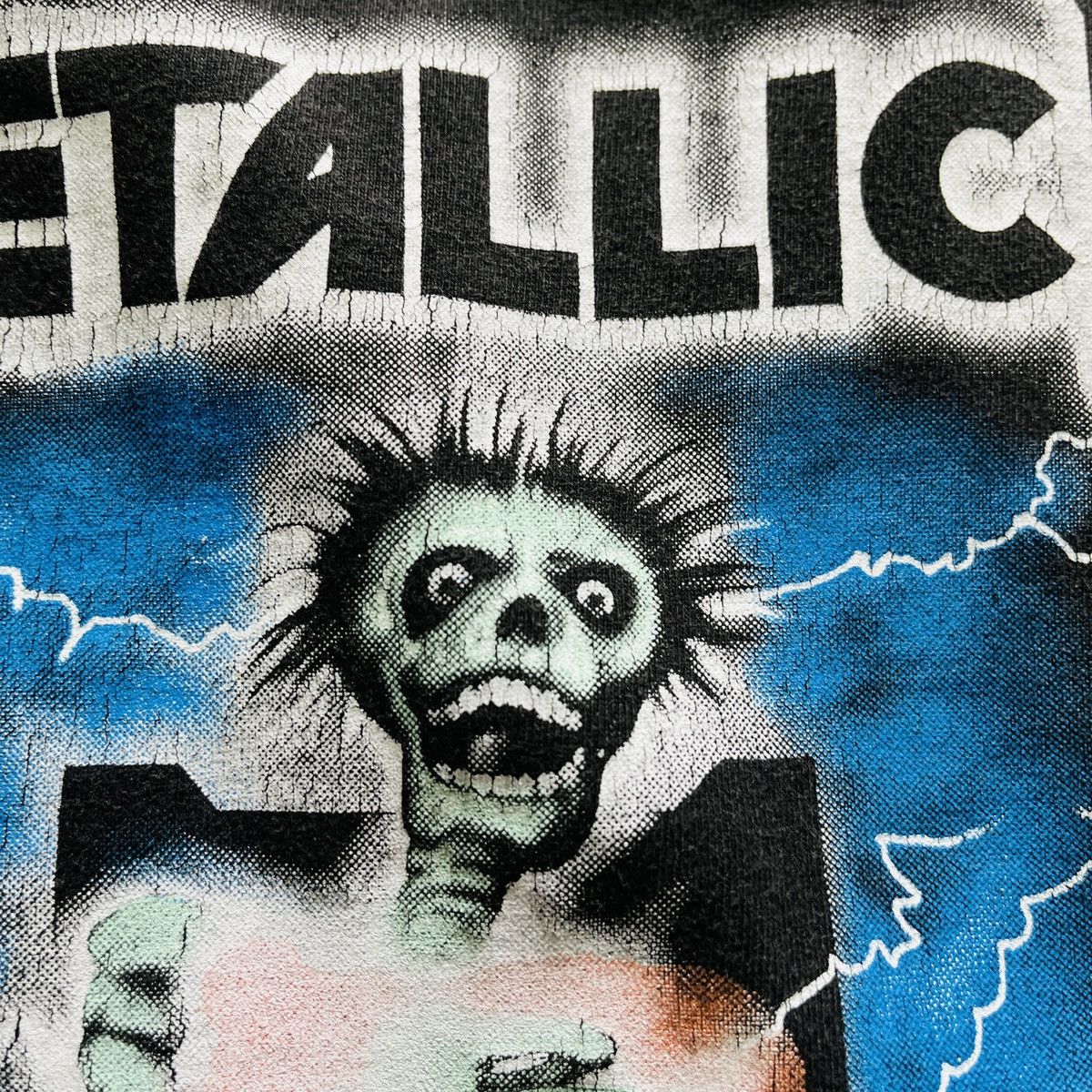 Metallica Vintage Metallica Ride The Lightning TShirt Size US L / EU 52-54 / 3 - 12 Thumbnail