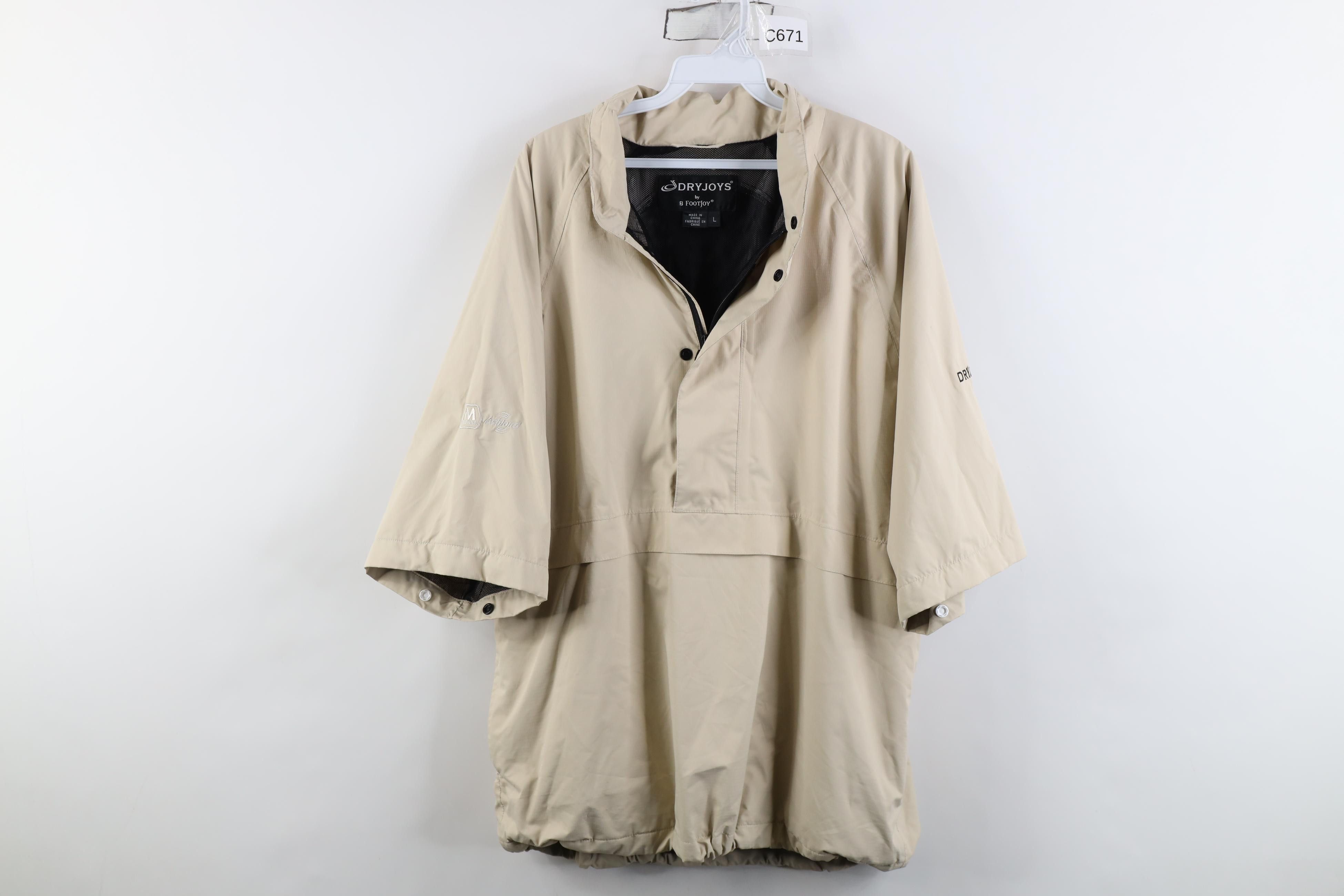 Footjoy FootJoy DryJoys Convertible Waterproof Golf Rain Jacket Tan Size US L / EU 52-54 / 3 - 12 Thumbnail