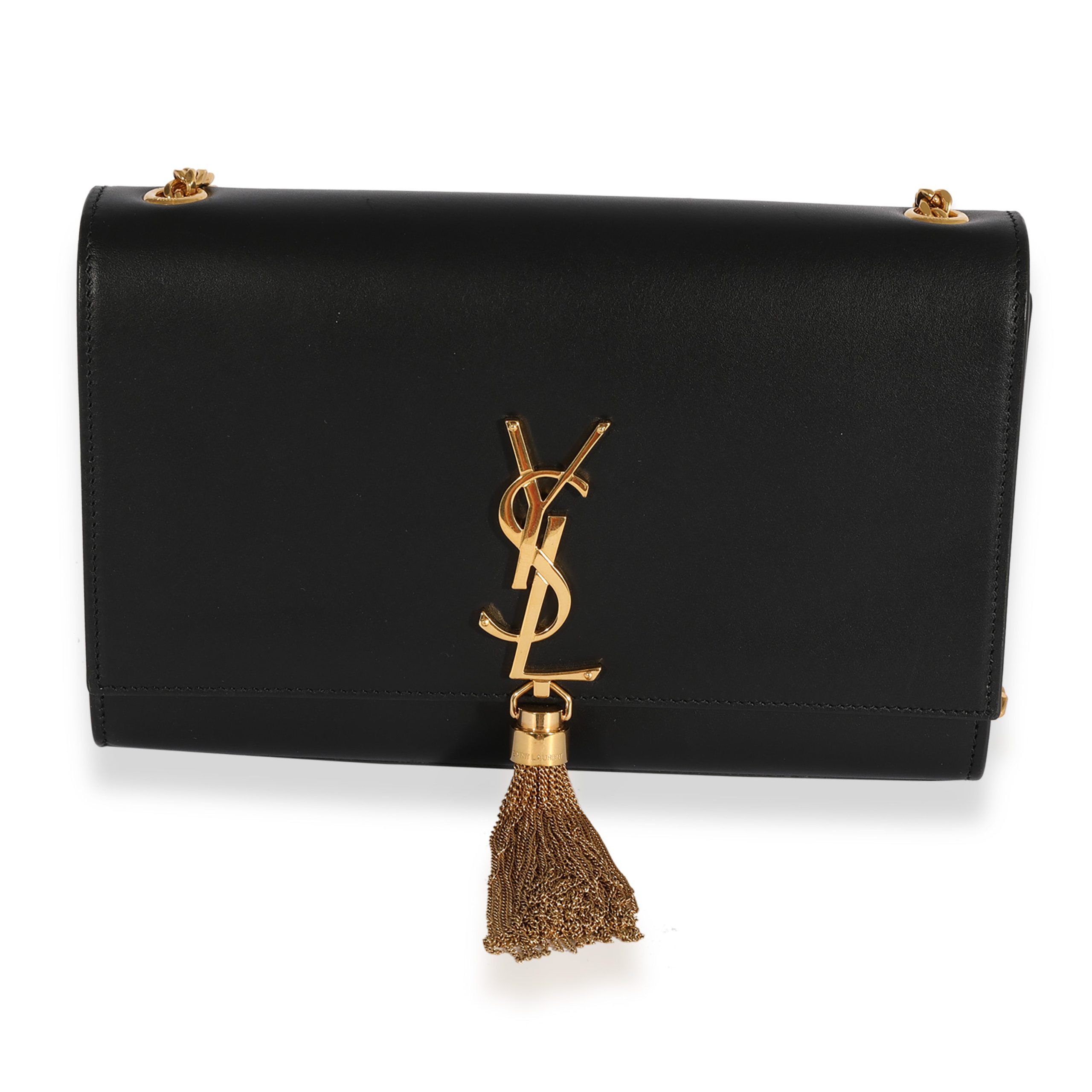 image of YVES Saint Laurent Chain Shoulder Bag Black, Women's