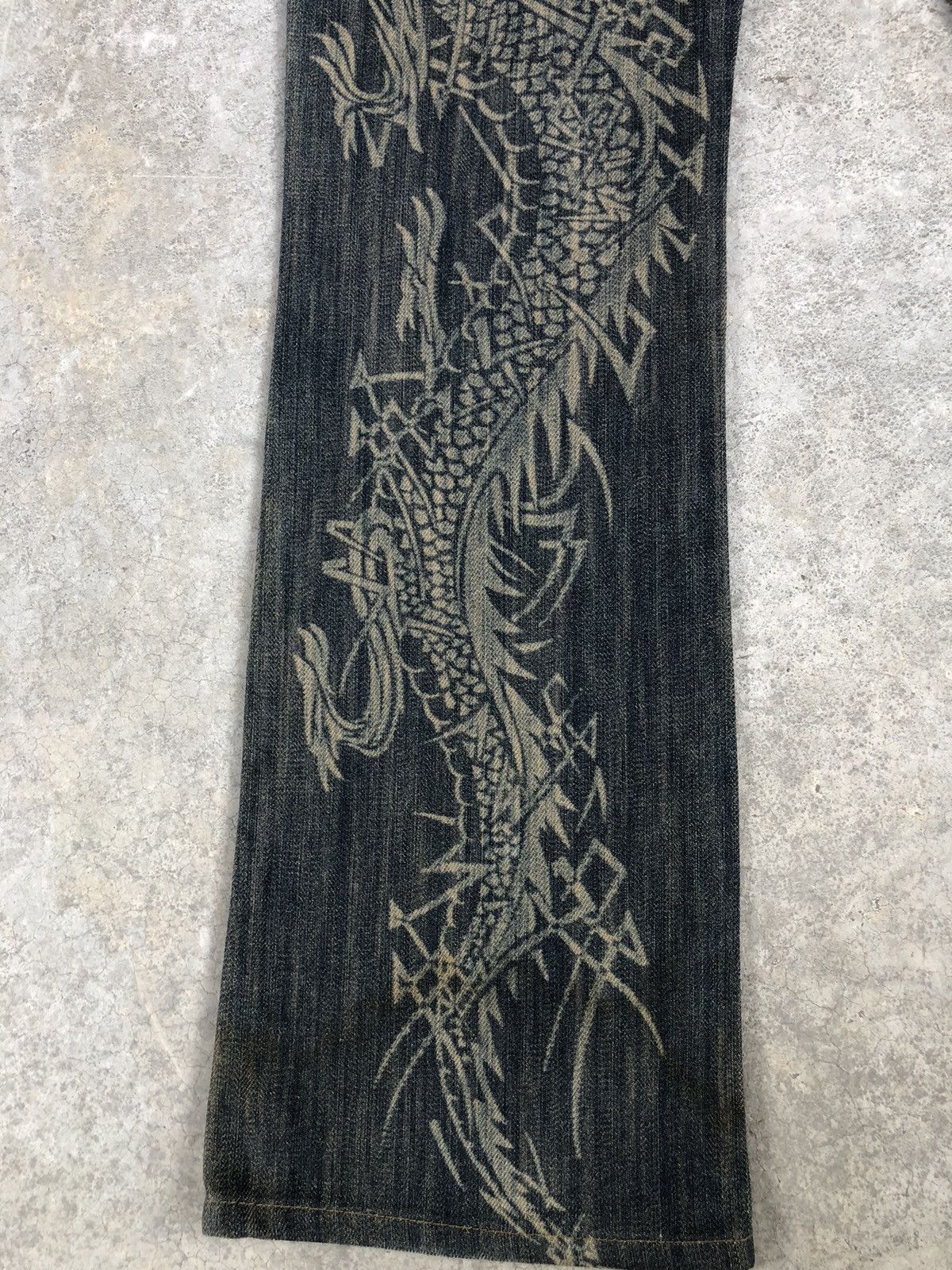 Japanese Brand Krush Flared Jeans Distressed Jeans Size US 28 / EU 44 - 11 Thumbnail