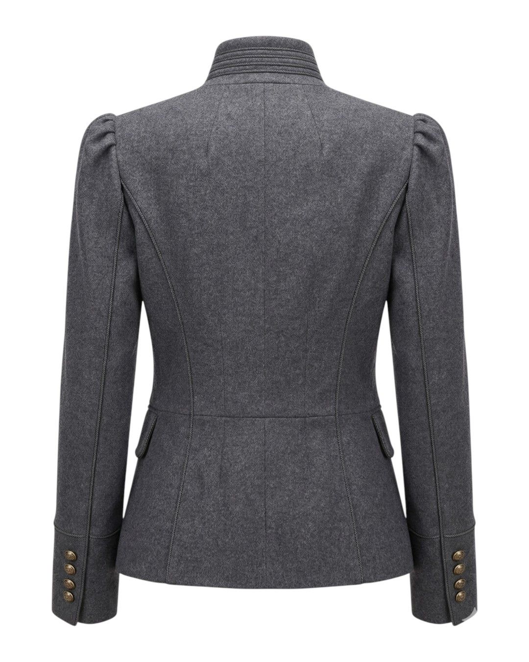 Roberto Cavalli NAPOLEON WOOL ARMY JACKET Size M / US 6-8 / IT 42-44 - 2 Thumbnail