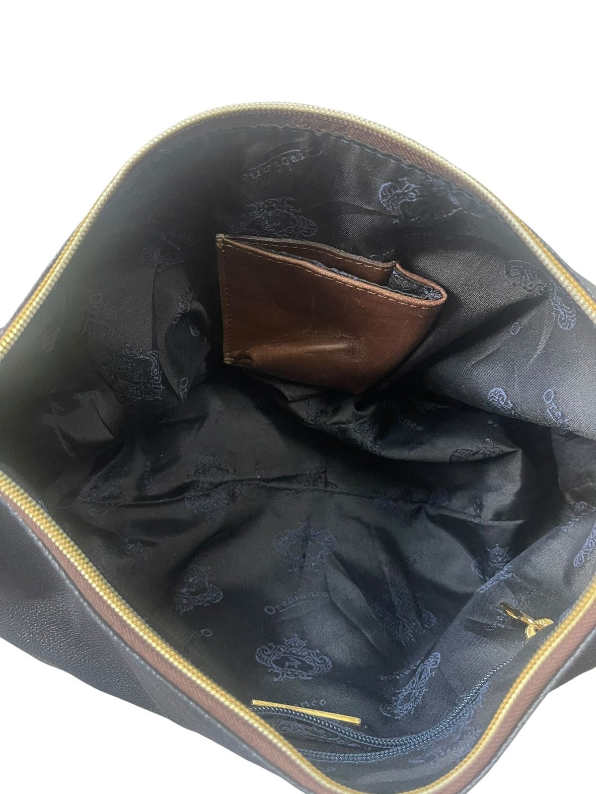 Orobianco Vintage Orobianco Handbag Leather Opti Zipper Size ONE SIZE - 15 Thumbnail
