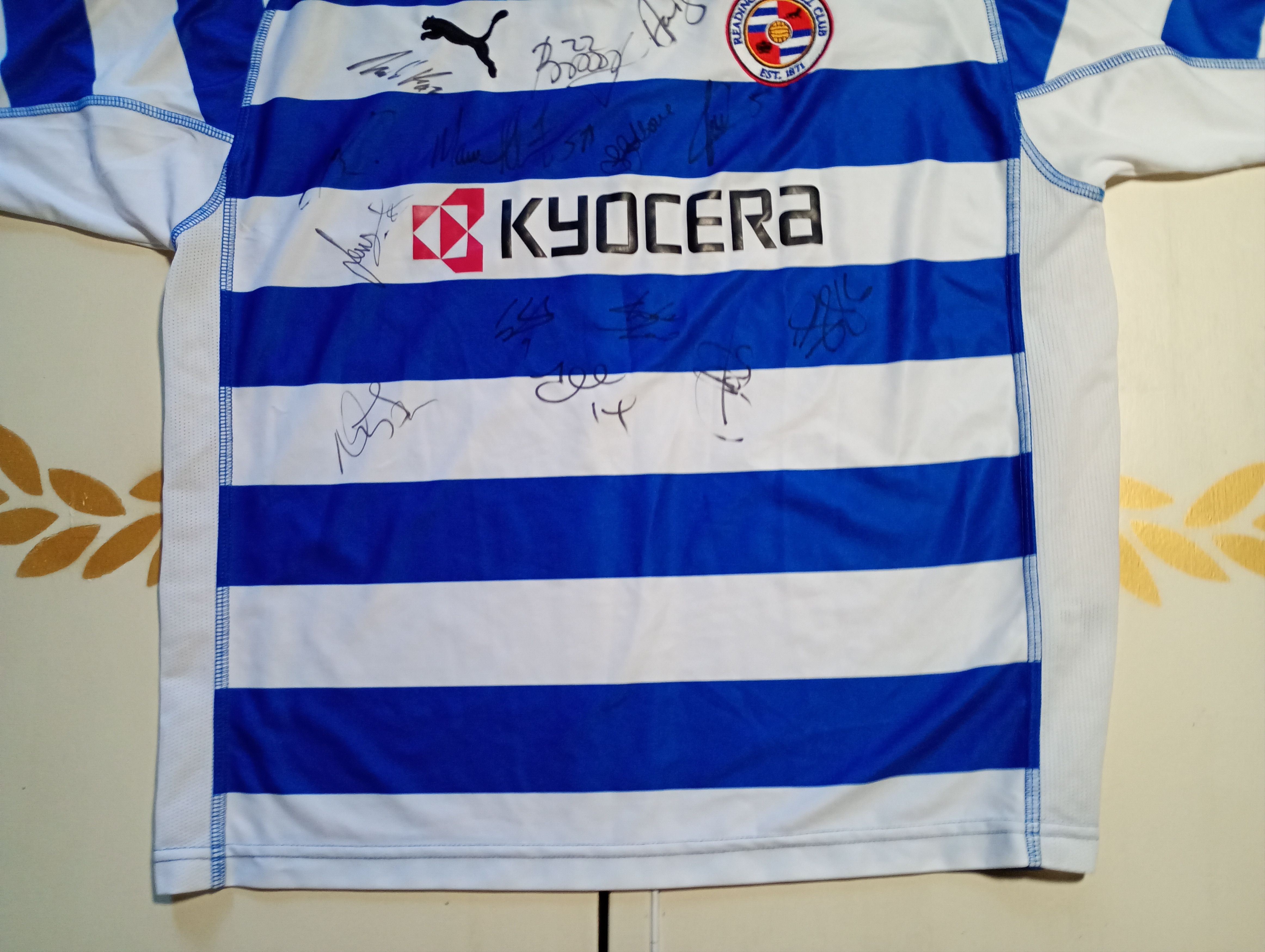 Puma Puma Reading FC Home Jersey 5 Sonko 2006-2007 Size US XL / EU 56 / 4 - 3 Thumbnail