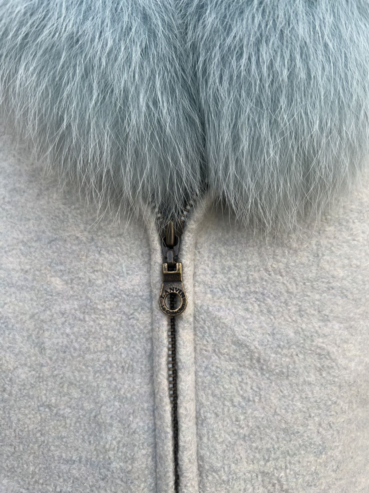 Lanvin Lanvin La Collection Faux Fur Collar Jacket Size XS / US 0-2 / IT 36-38 - 7 Thumbnail