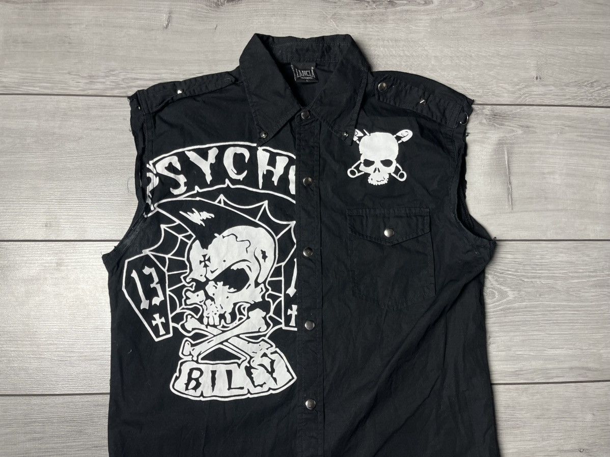 Band Tees Psycho Billy shirt rock band size Large Size US L / EU 52-54 / 3 - 3 Thumbnail