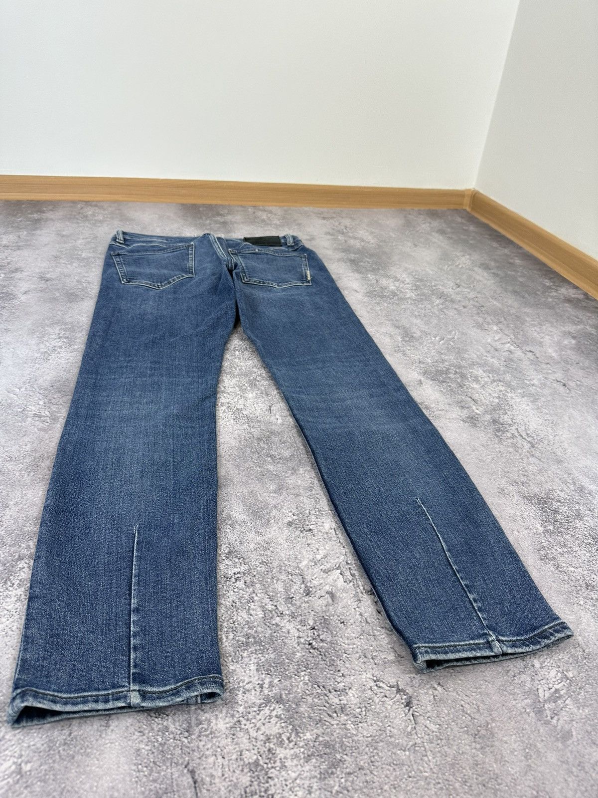 NEUW Denim Vintage Neuw Iggy Skinny Avant Garde Designer Opium Jeans Size US 32 / EU 48 - 3 Thumbnail