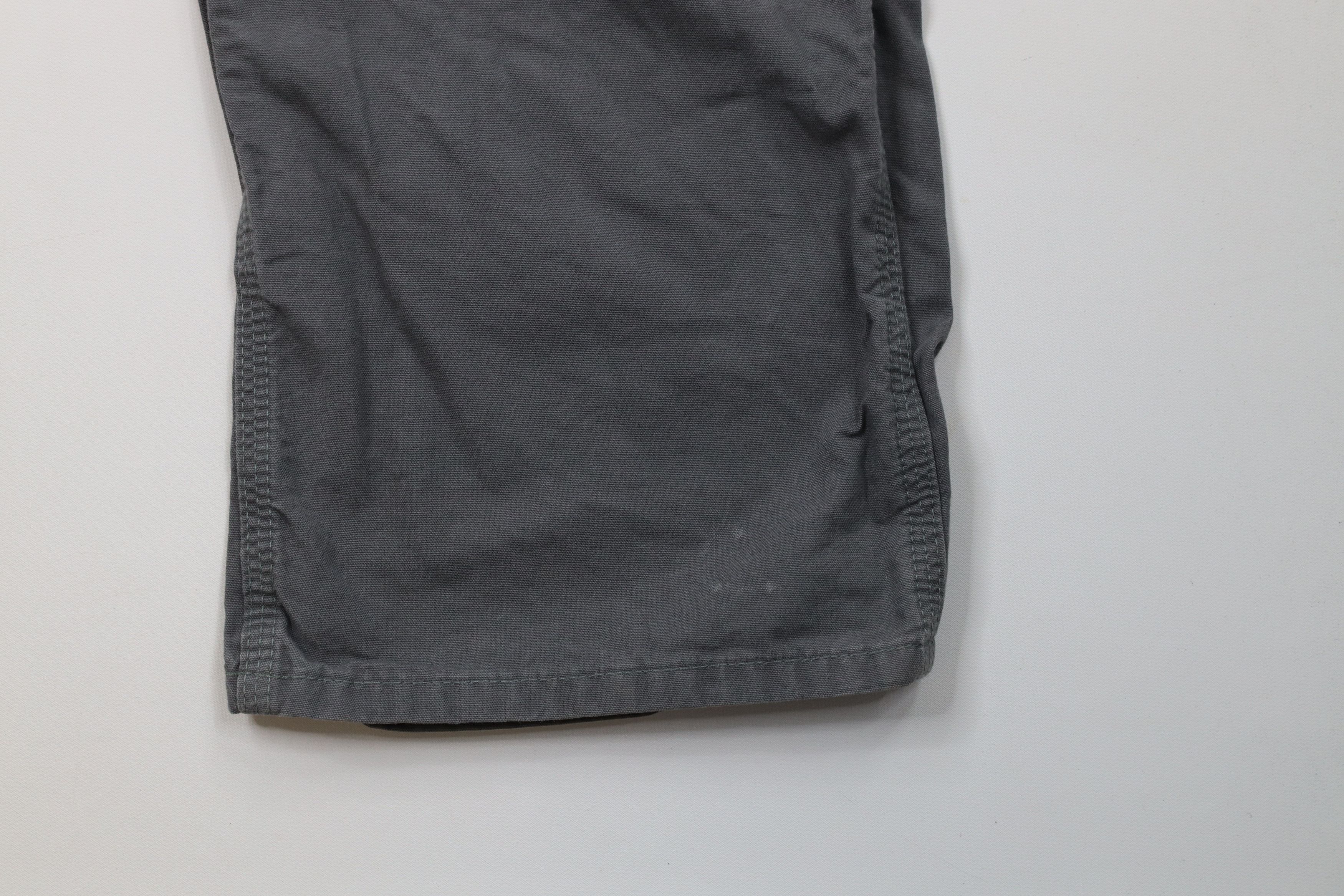Carhartt Vintage Y2K Carhartt Spell Canvas Wide Leg Dungaree Pants Size US 40 / EU 56 - 5 Thumbnail