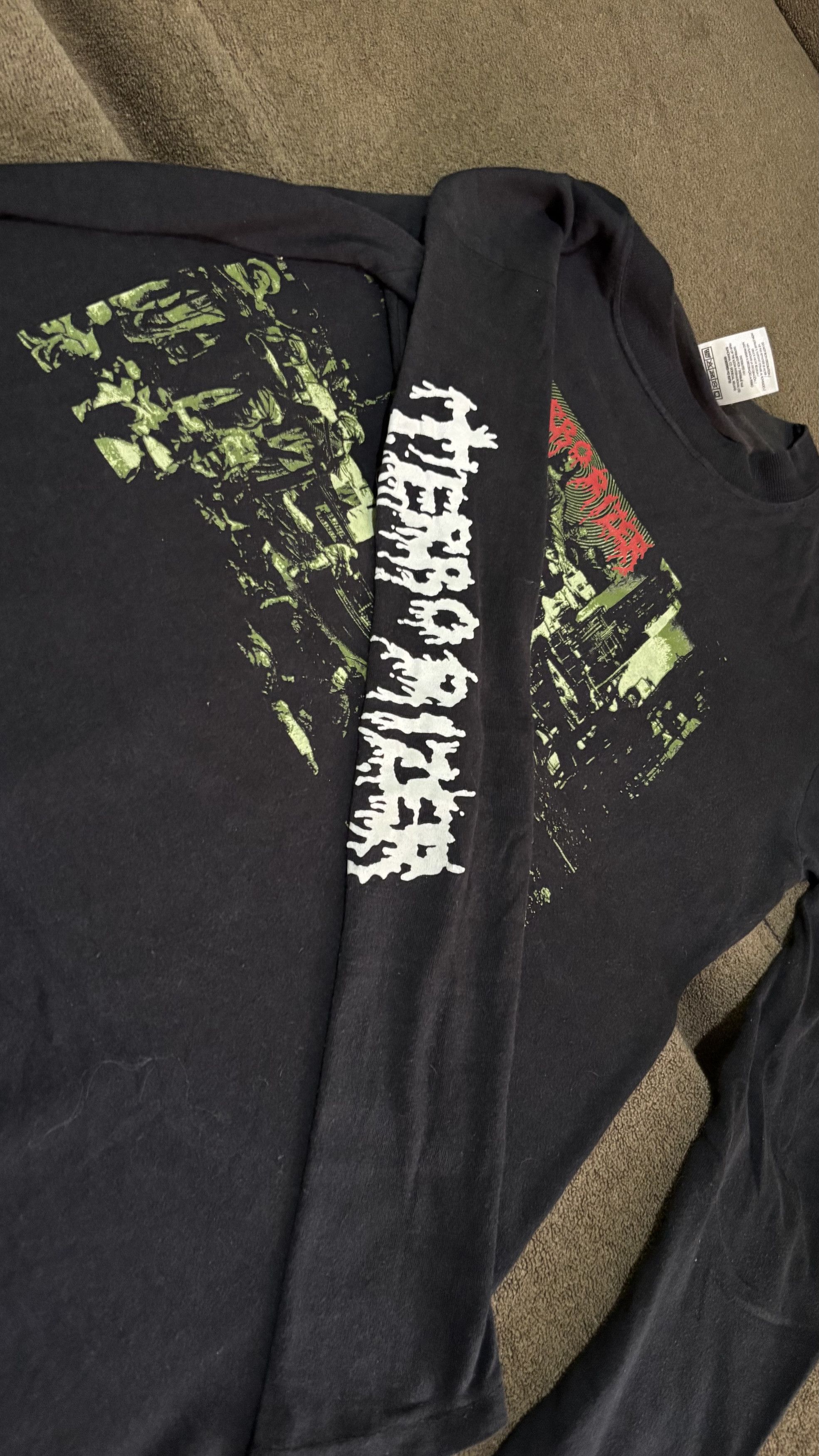 Vintage Vintage Terrorizer "World Downfall" Long Sleeve Shirt Size US M / EU 48-50 / 2 - 5 Thumbnail