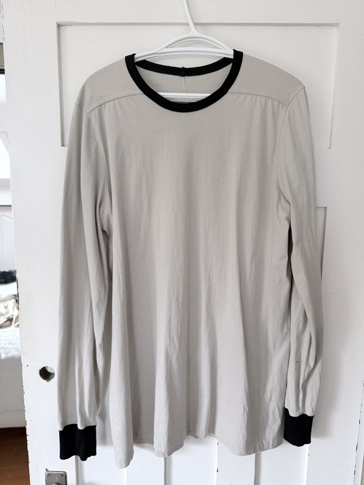 Rick Owens Gethsmane 2021 Ringer Long Sleeve Shirt Size US XL / EU 56 / 4 - 1 Thumbnail