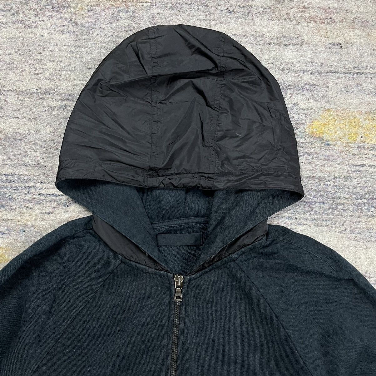 Prada Prada nylon zip hoodie Size US L / EU 52-54 / 3 - 6 Thumbnail