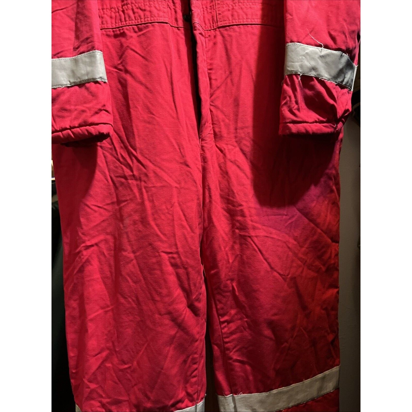 Other Wenaas Halliburton Coveralls Men’s 52x32 Red White Antiflame Size US XL / EU 56 / 4 - 9 Thumbnail