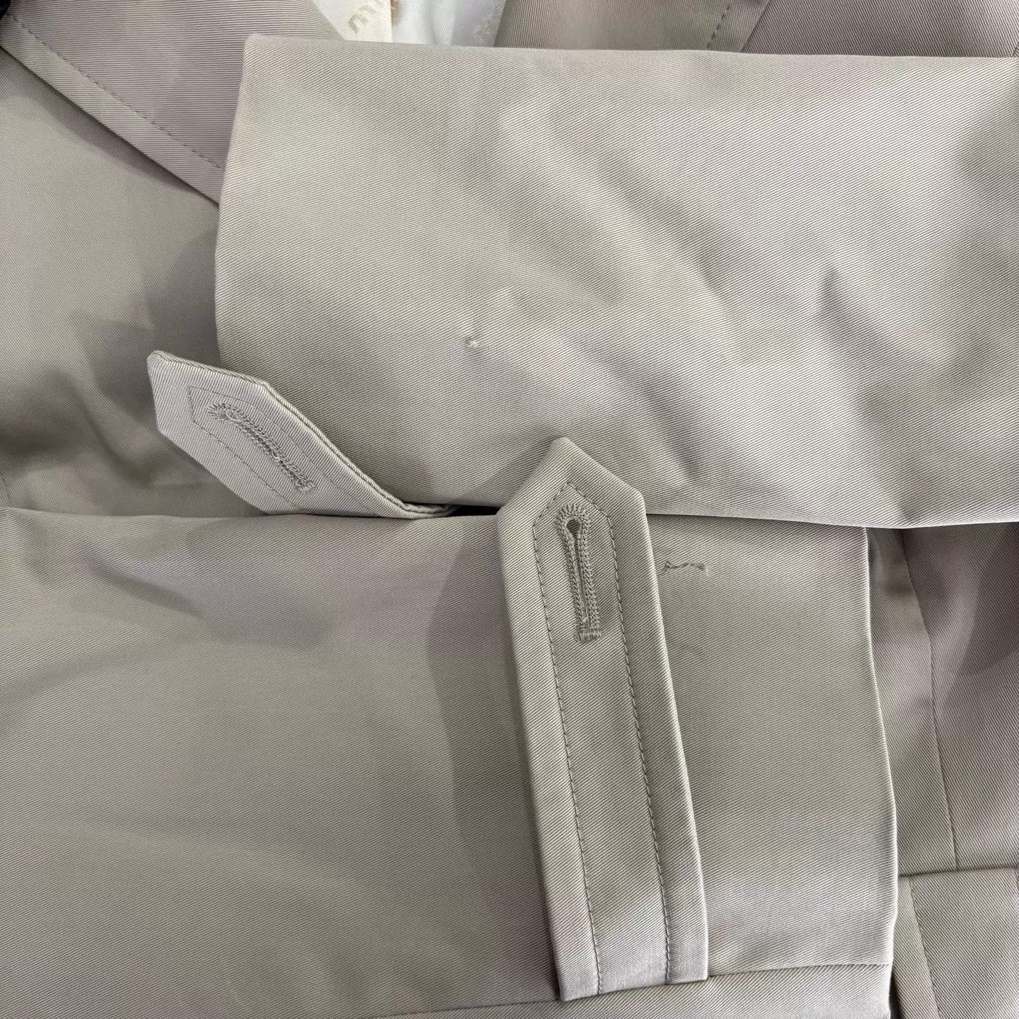 Miu Miu MIU MIU Beige Logo-Lined Long Tie-Front Coat Size 38 Size XS / US 0-2 / IT 36-38 - 7 Thumbnail