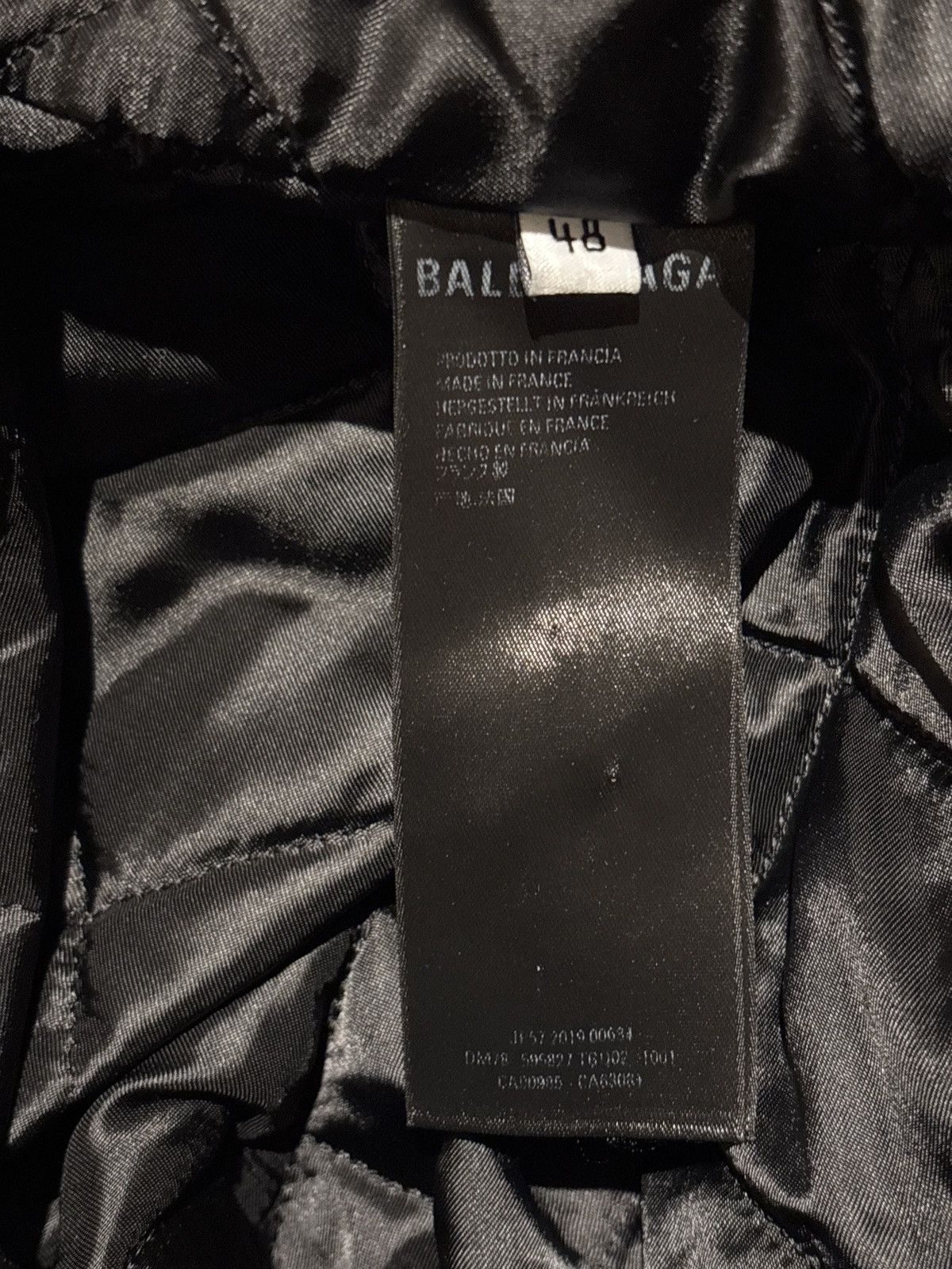 Balenciaga Balenciaga monogram fleece long jacket Size US M / EU 48-50 / 2 - 4 Thumbnail