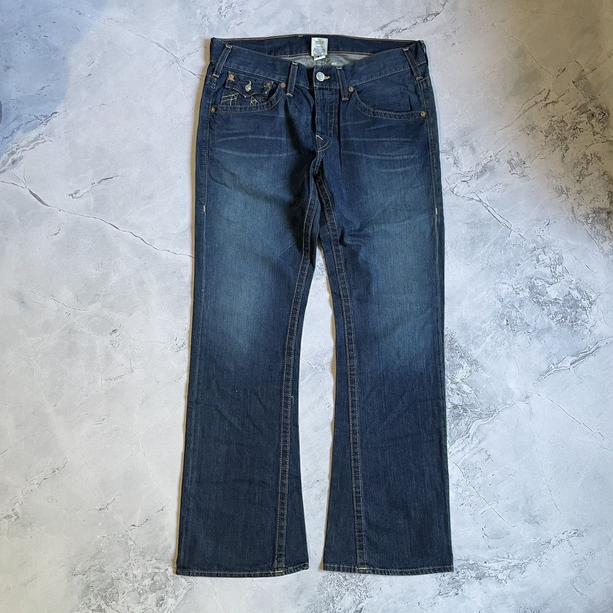 Japanese Brand × True Religion True Religion Denim Jeans Pants Y2K Chief Keef Size US 34 / EU 50 - 2 Thumbnail