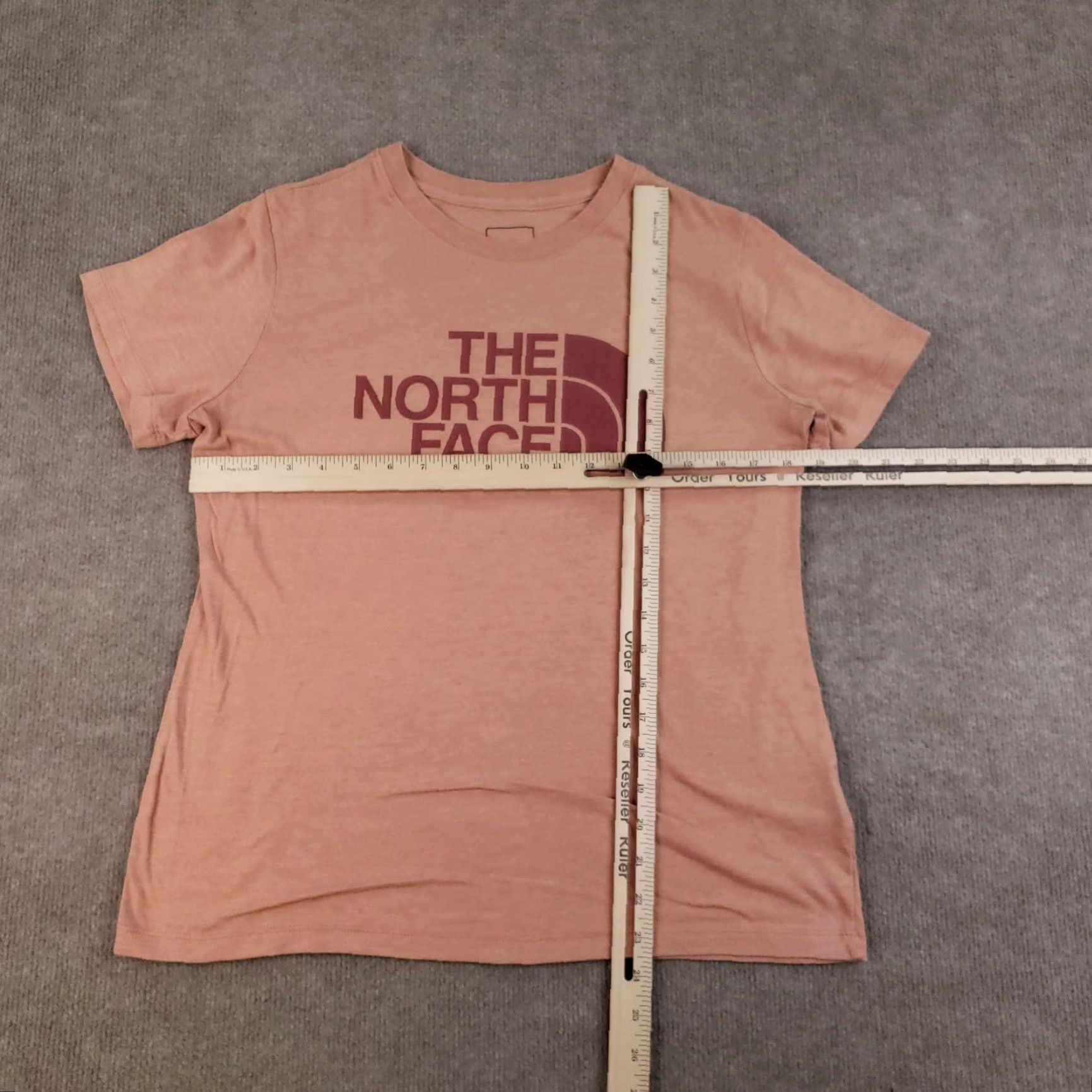 The North Face The North Face Shirt Short Sleeve Outdoor Tee Graphic Casual Large Pink Womens Size L / US 10 / IT 46 - 2 Thumbnail