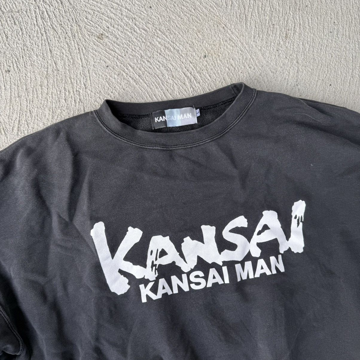 Kansai Yamamoto Kansai Man Cropped Sweatshirt Size US M / EU 48-50 / 2 - 2 Thumbnail