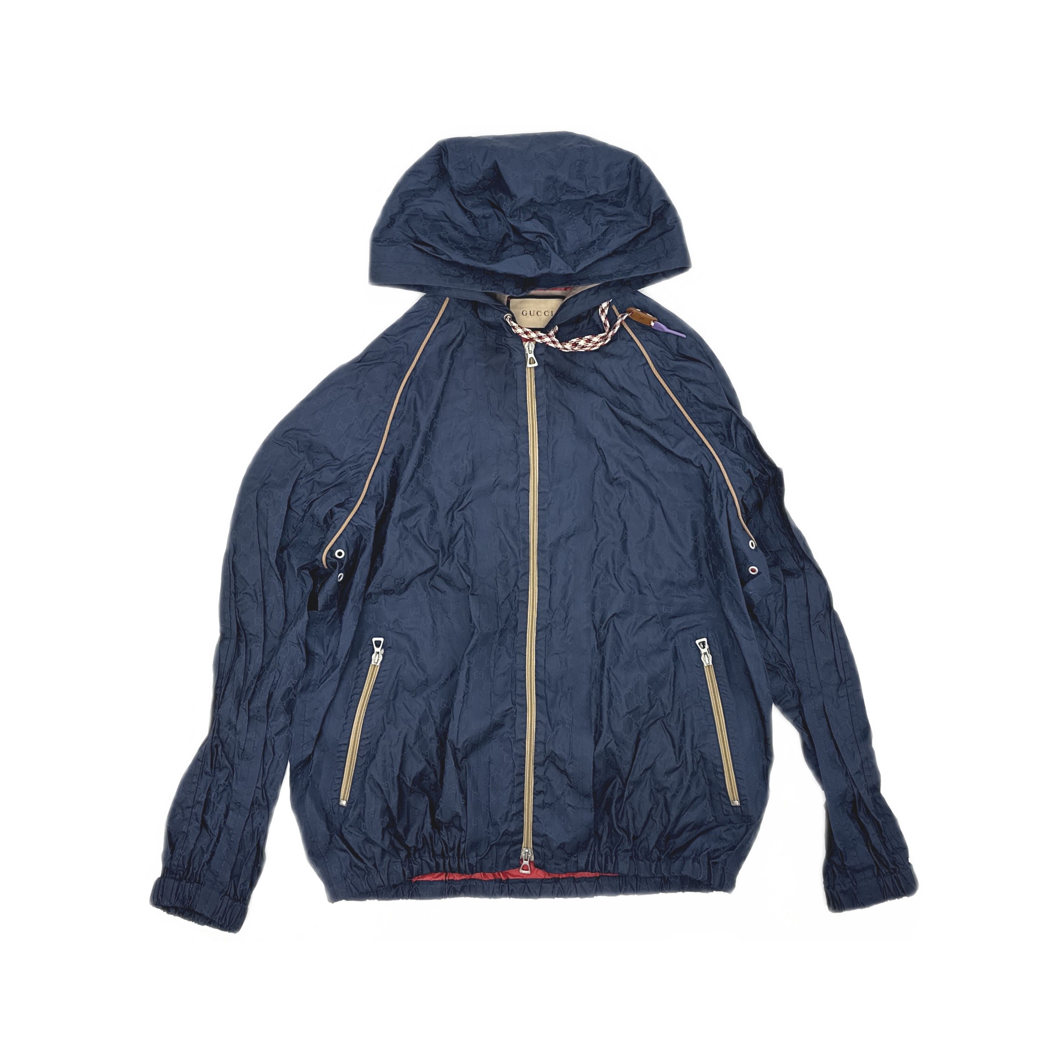 Gucci Gucci Monogram Hooded Jacket Size S Size US S / EU 44-46 / 1 - 1 Thumbnail