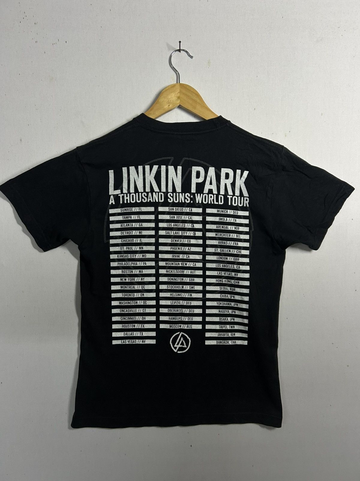 Band Tees × Vintage Vintage Linkin Park A Thousand Sun : Word Tour Size US S / EU 44-46 / 1 - 2 Thumbnail