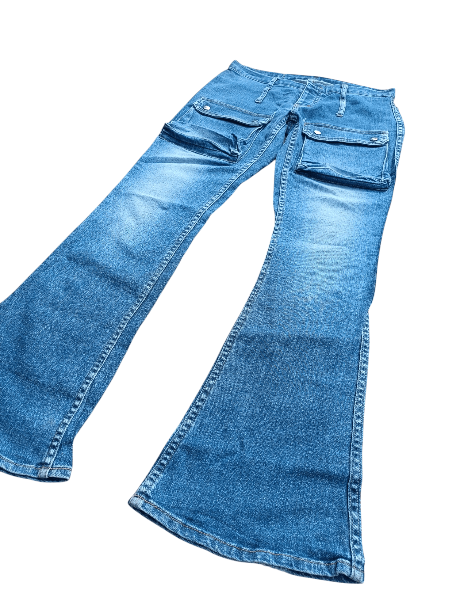 パンツ hysteric glamour bush flare denim pants Hysteric Glamour × Japanese Brand × Shellac Back Number