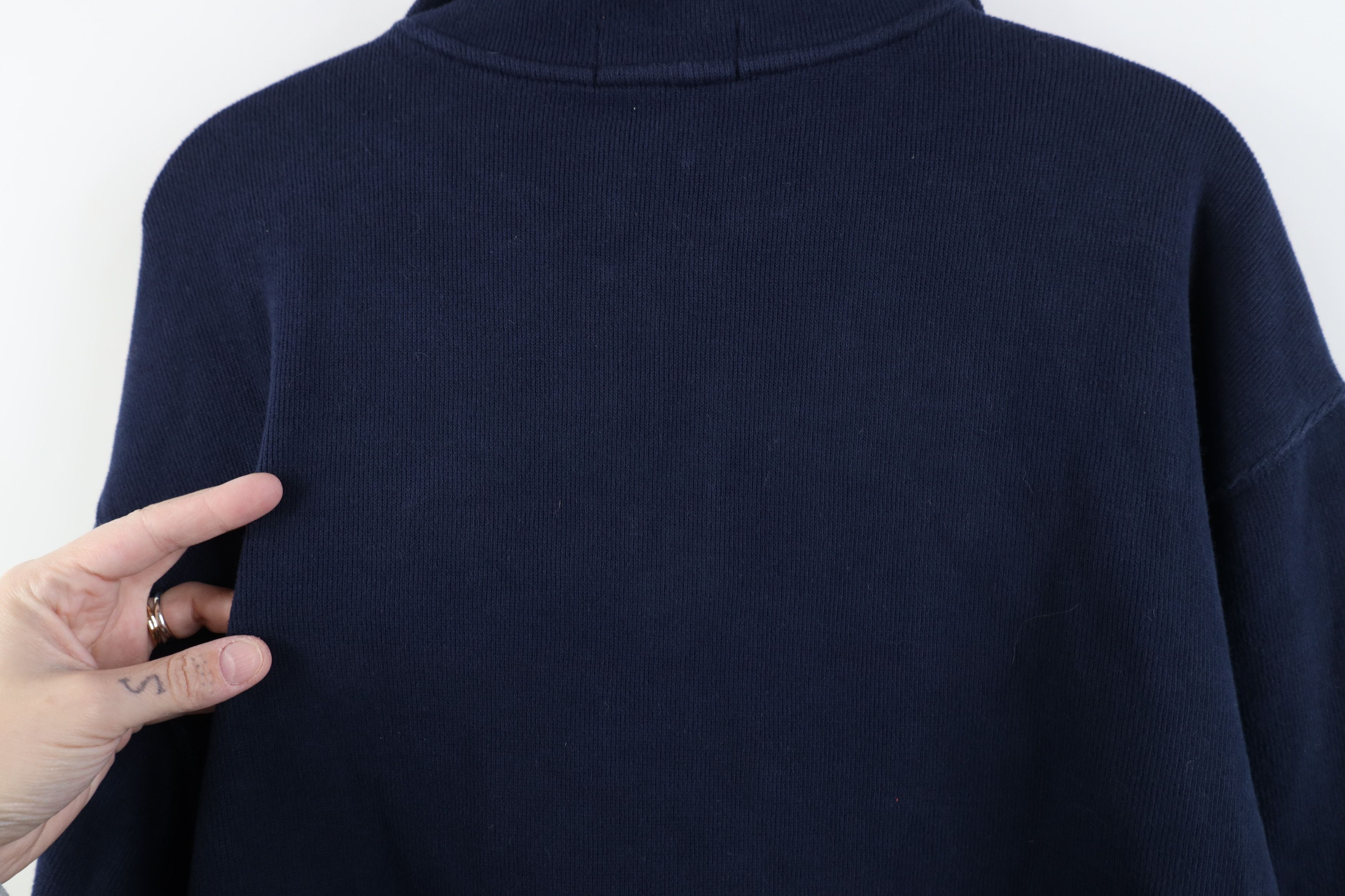 Ralph Lauren Vintage Ralph Lauren Ribbed Knit Half Zip Pullover Sweater Size US XL / EU 56 / 4 - 11 Thumbnail