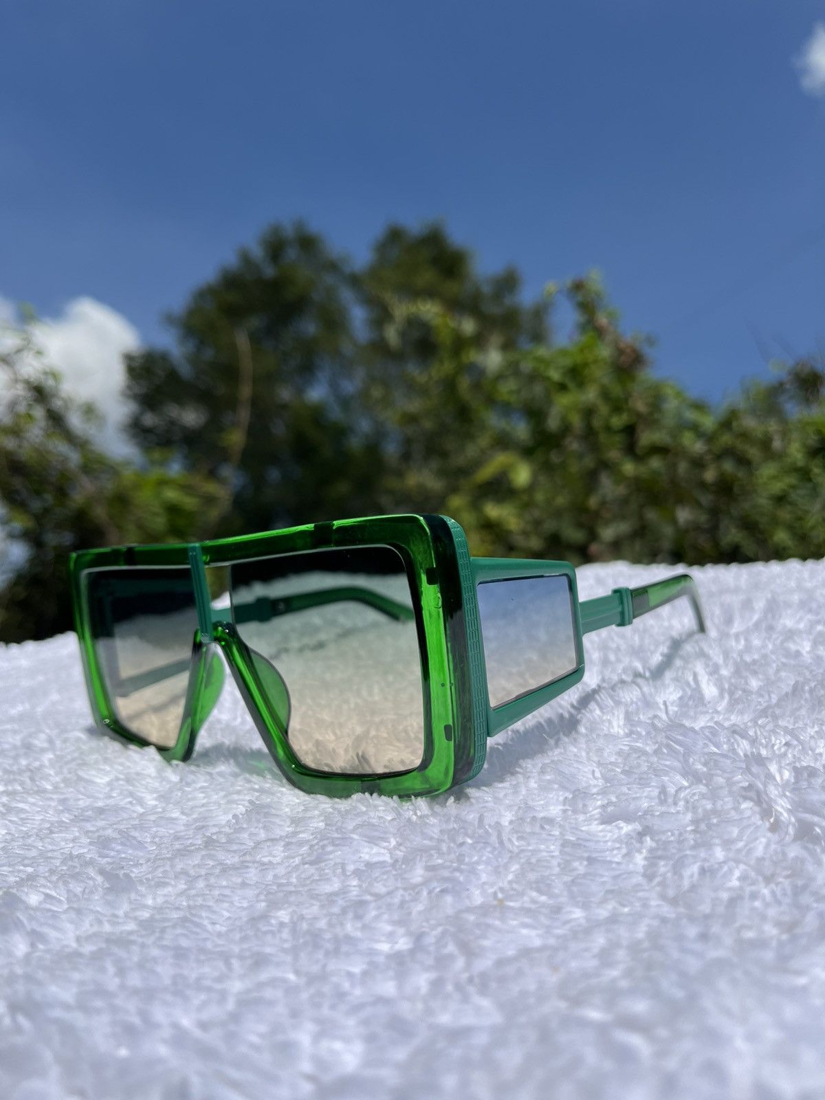 Other Punk Sunglasses Lens Rock Style Sun Glasses UV400 Size ONE SIZE - 1 Thumbnail