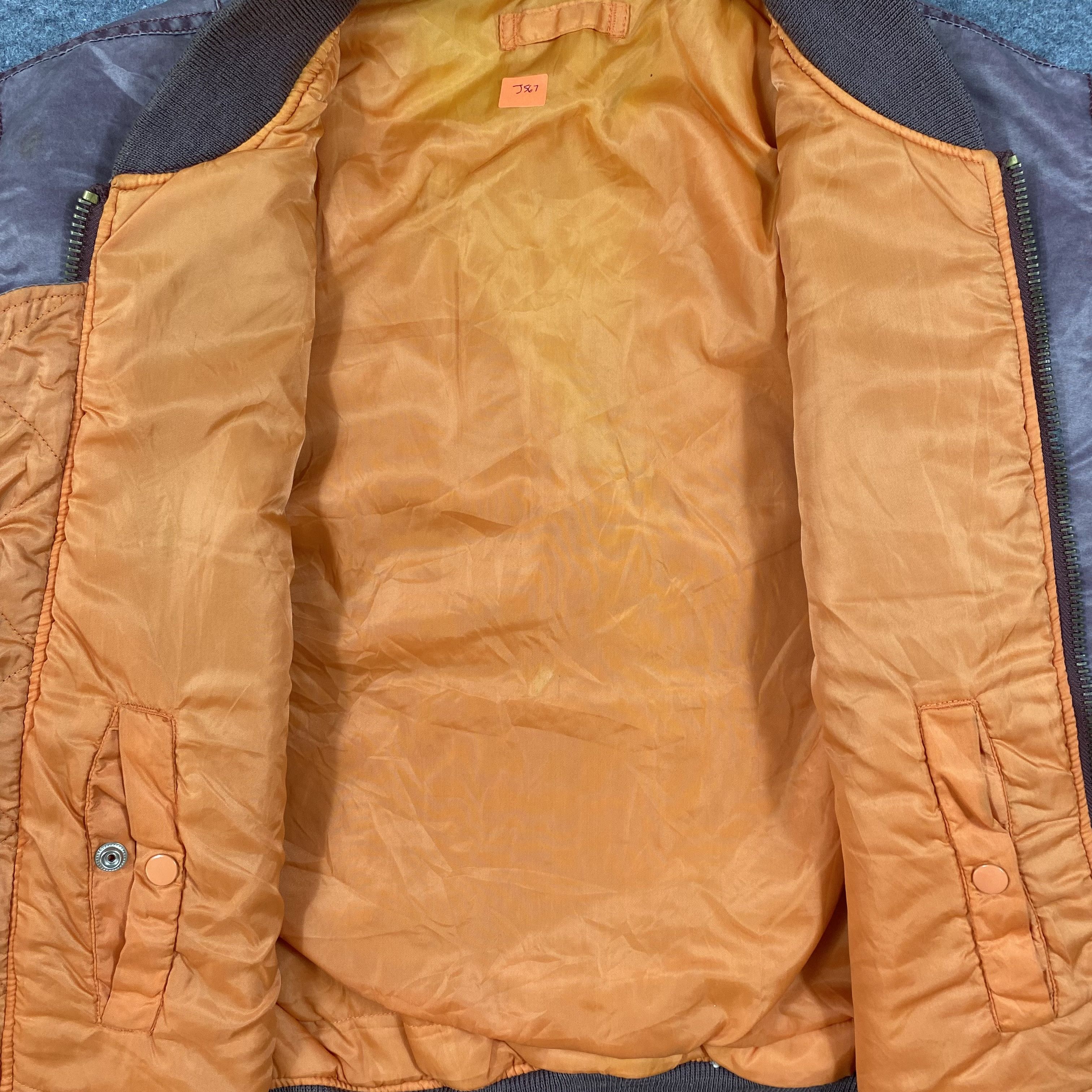 Buzz Rickson's VINTAGE BOMBERS Buzz Ricksons Style Sun Faded JACKET-J567 Size US L / EU 52-54 / 3 - 3 Thumbnail