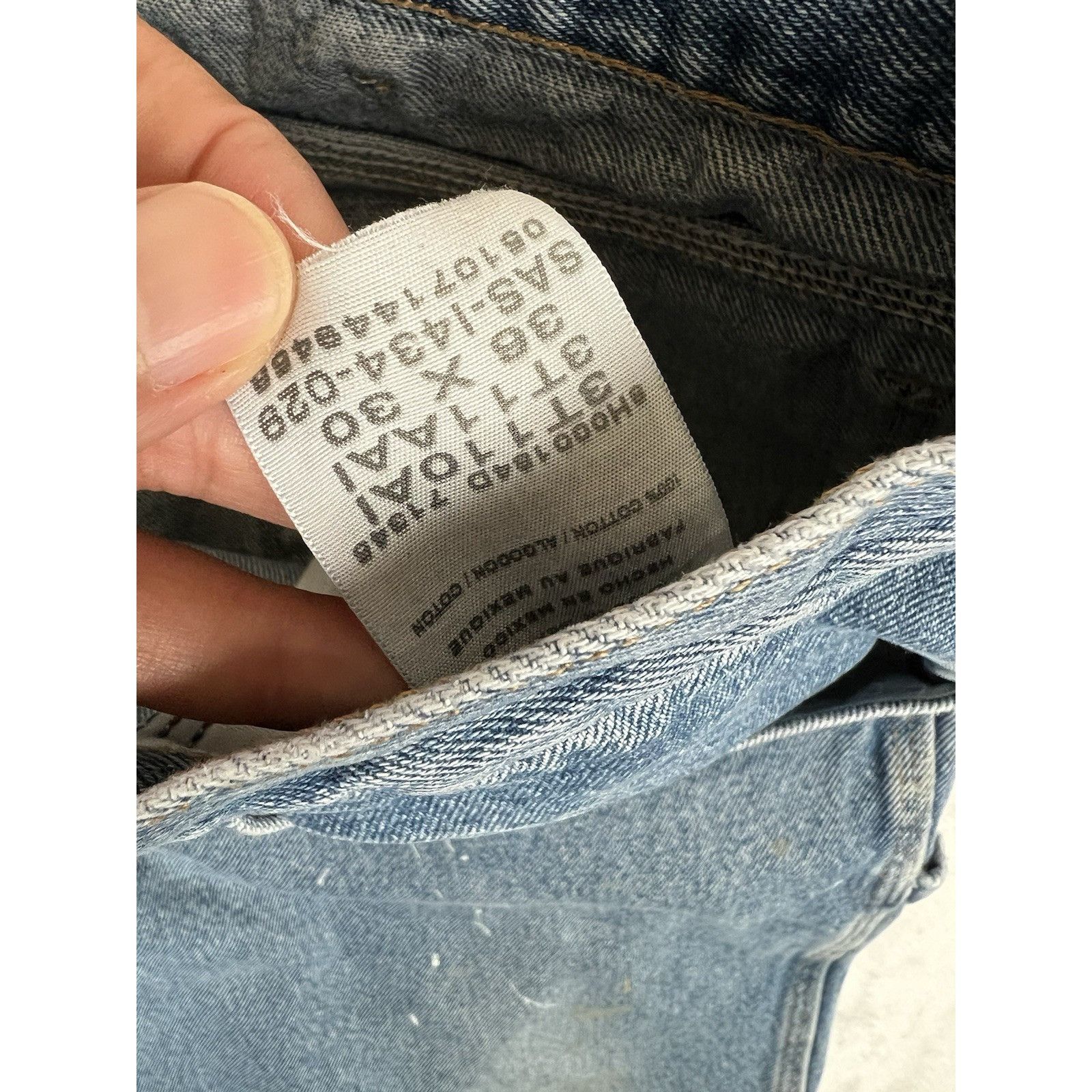 Other C.E. Schmidt Jeans Men 34x30 Blue Denim Carpenter Straight W Size US 34 / EU 50 - 9 Thumbnail