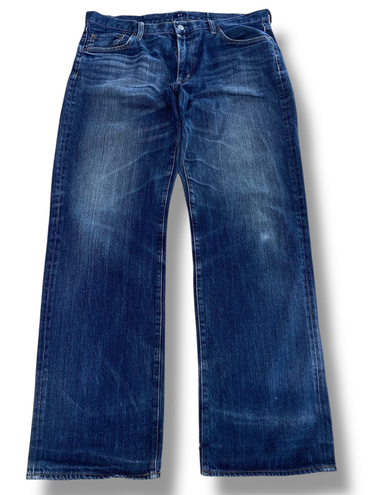 Japanese Brand Japanese Brand Whiskas Faded Wash Style Loose Jeans Size US 39 - 1 Thumbnail