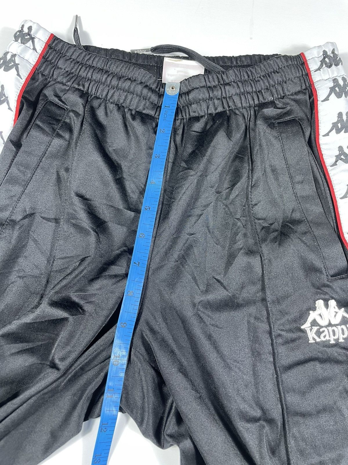 Kappa × Vintage Kappa Y2K Lampas Logo Retro Track Pants size 26-31 Size US 26 / EU 42 - 5 Thumbnail